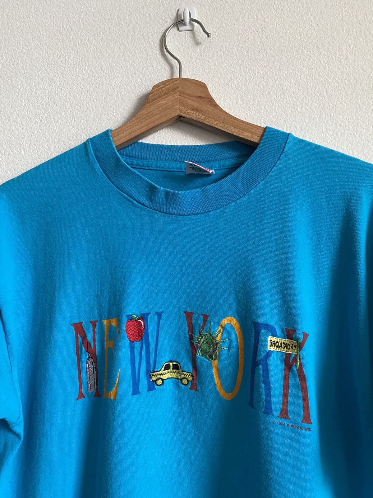 Vintage Vintage 90s New York City Tee Size US L / EU 52-54 / 3 - 8 Thumbnail