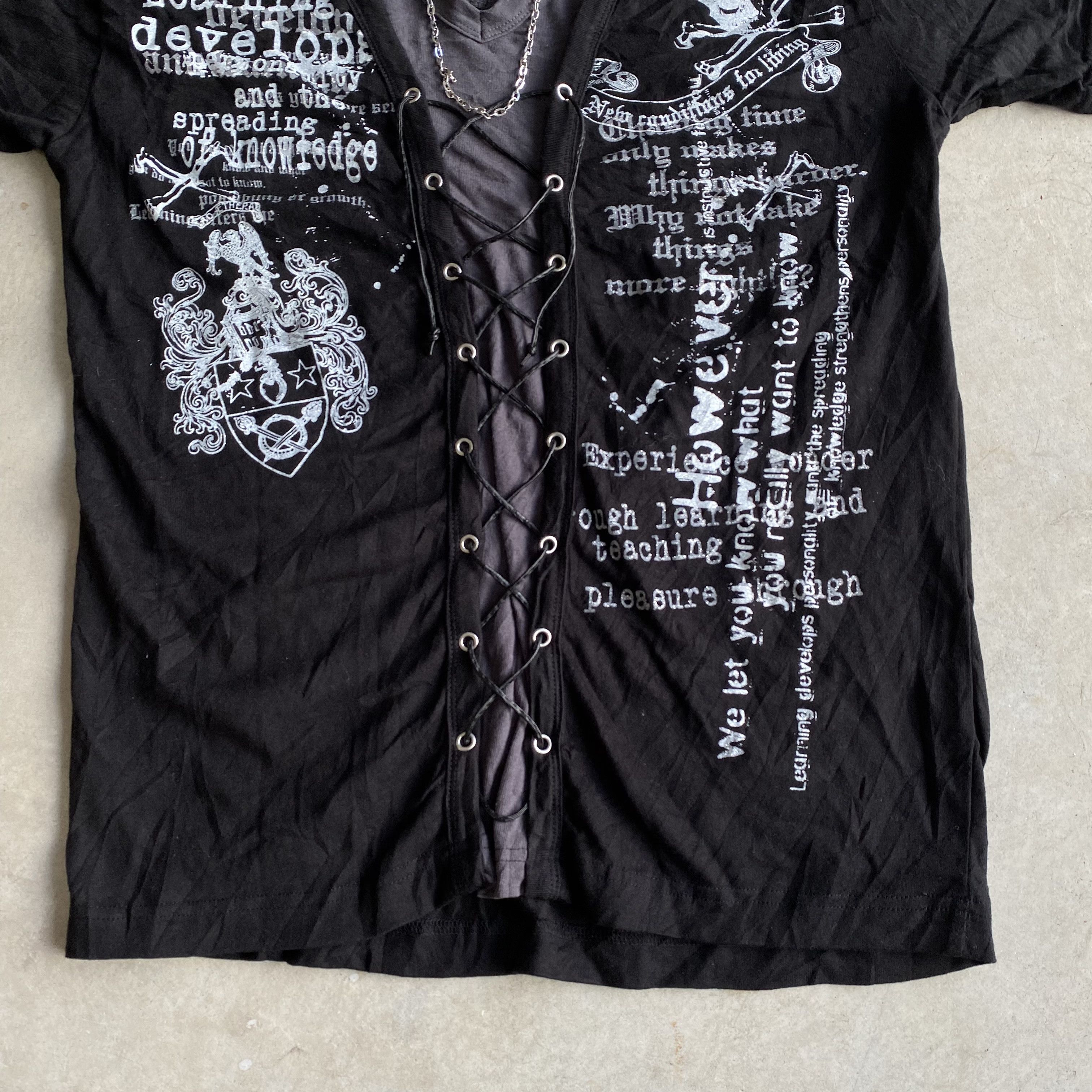 Seditionaries Crazy Beaumont Carr Poem Double Layer Punk Gothic Size US L / EU 52-54 / 3 - 3 Thumbnail