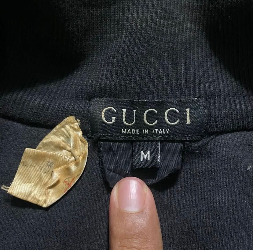 Gucci Vintage 90s Gucci Tom Ford multi zip sweatshirt jacket Size US M / EU 48-50 / 2 - 6 Thumbnail