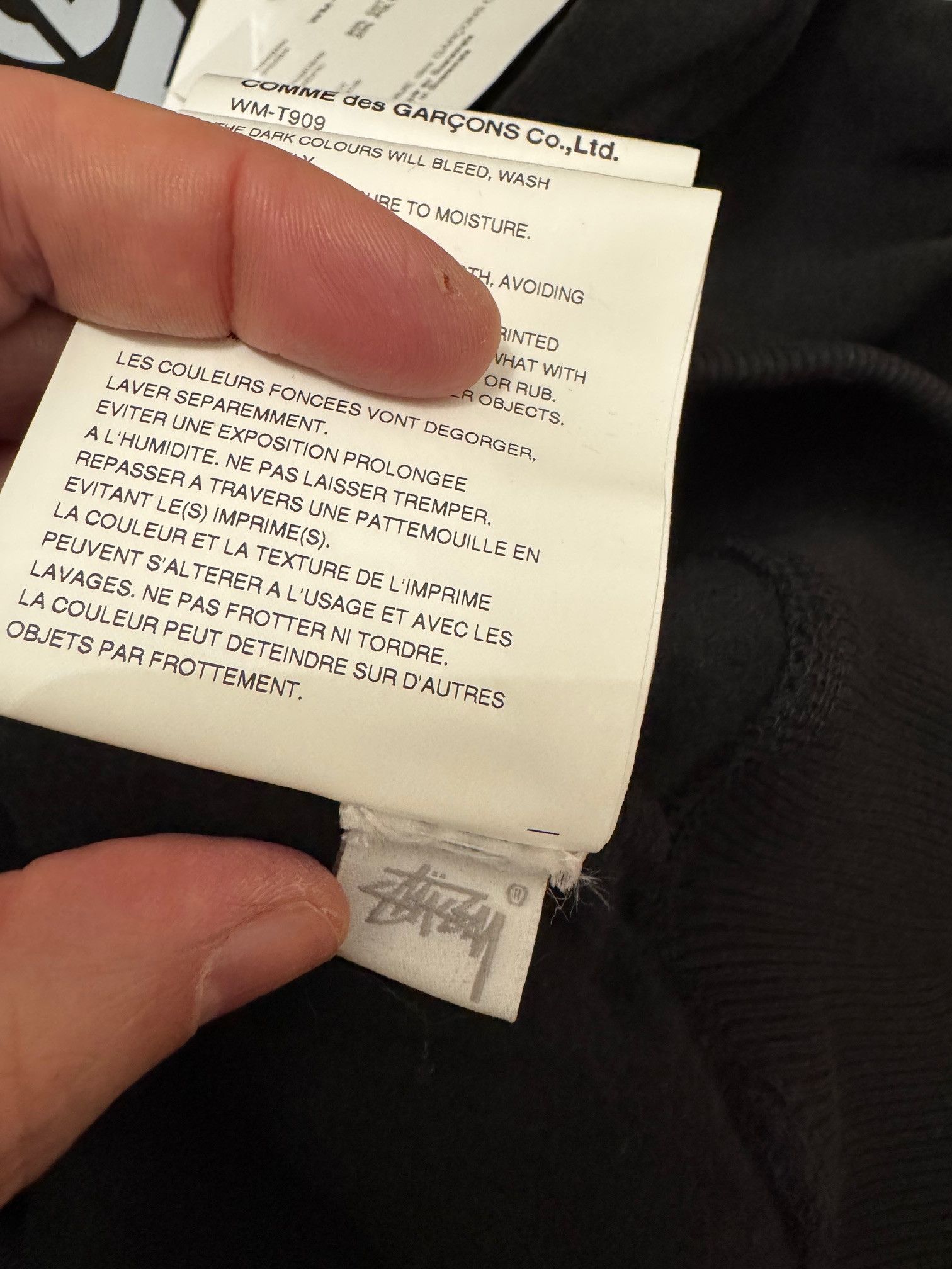 Junya Watanabe JUNYA WATANABE MAN EYE X STÜSSY HOODED VEST BLACK Size US M / EU 48-50 / 2 - 13 Thumbnail