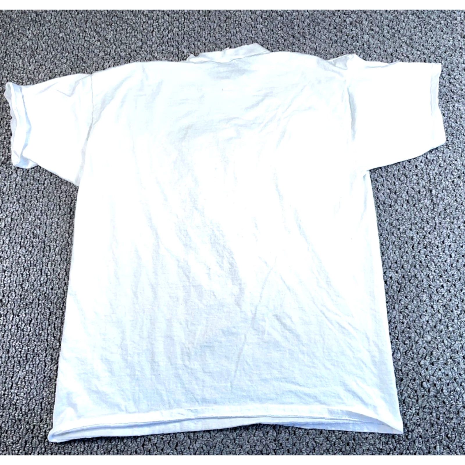 Vintage VINTAGE Clinton Gore Campaign T-Shirt Men 2XL White 90s Patriotic Retro Cotton Size US XXL / EU 58 / 5 - 2 Thumbnail