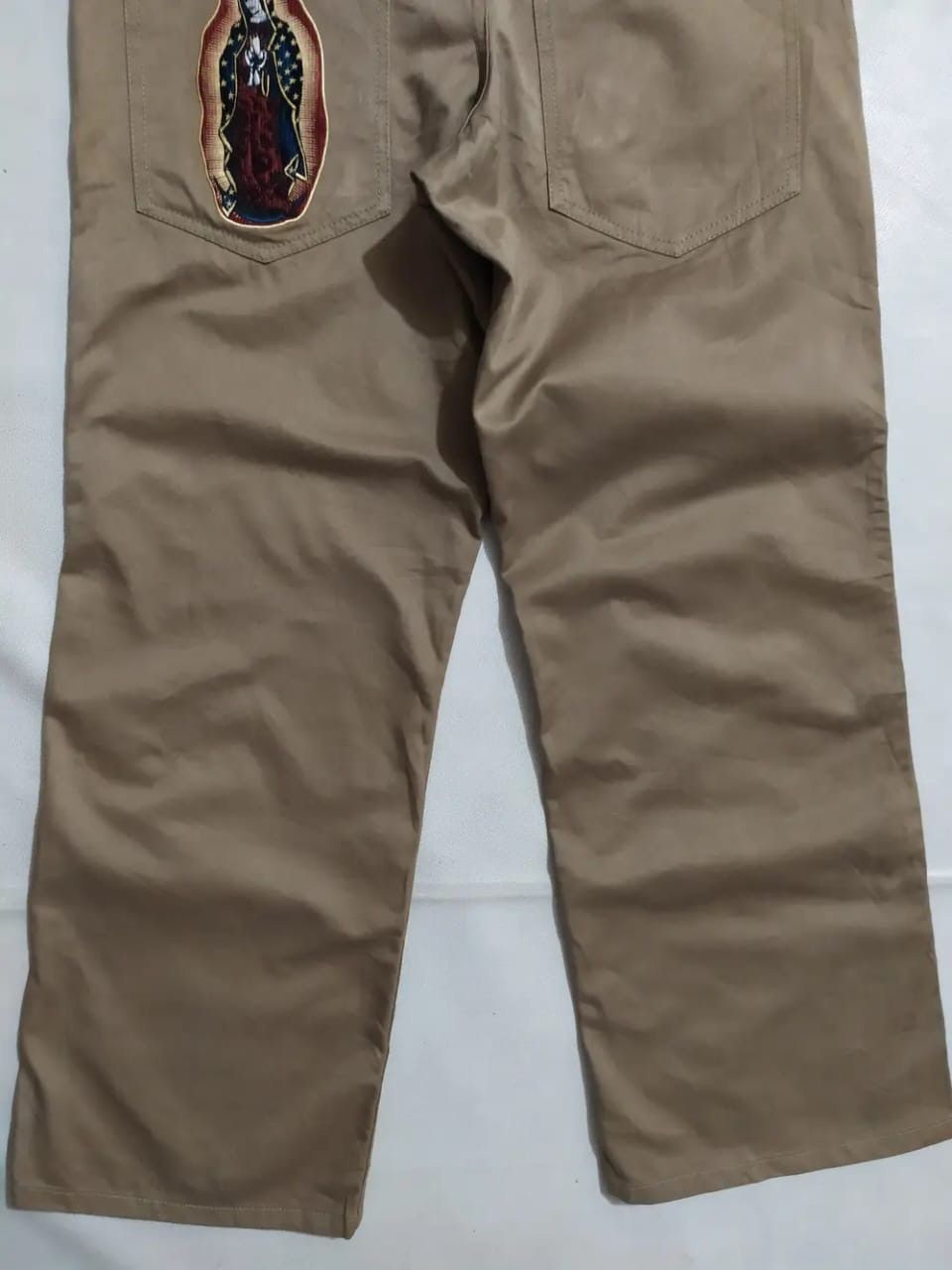 Japanese Brand Embroidery Prayed Marie Junk Star Tokyo Japan Straight Pant Size US 33 - 5 Thumbnail