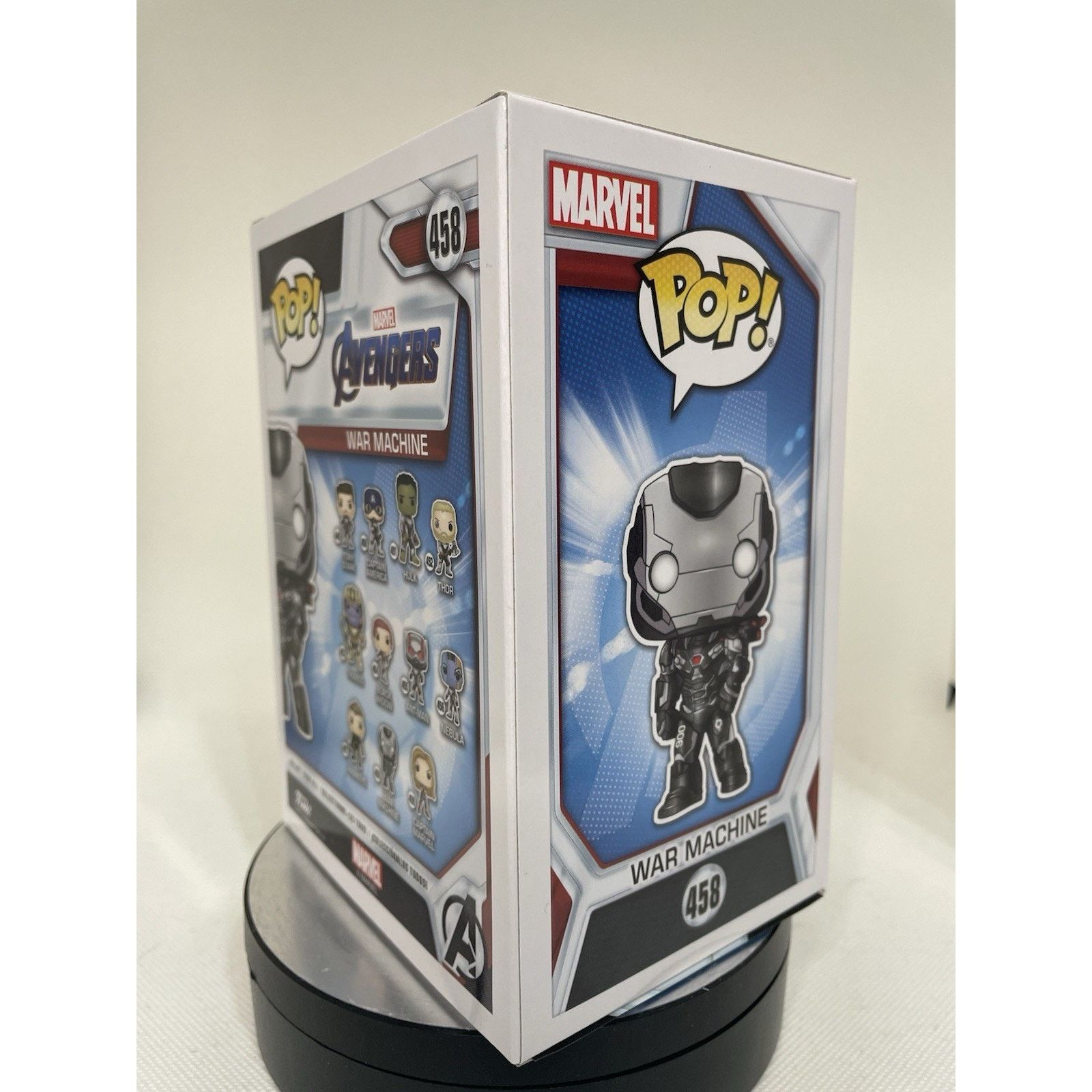 Marvel Comics Funko Pop! War Machine + Collectible Card 3PK Sealed 458 Size ONE SIZE - 7 Thumbnail