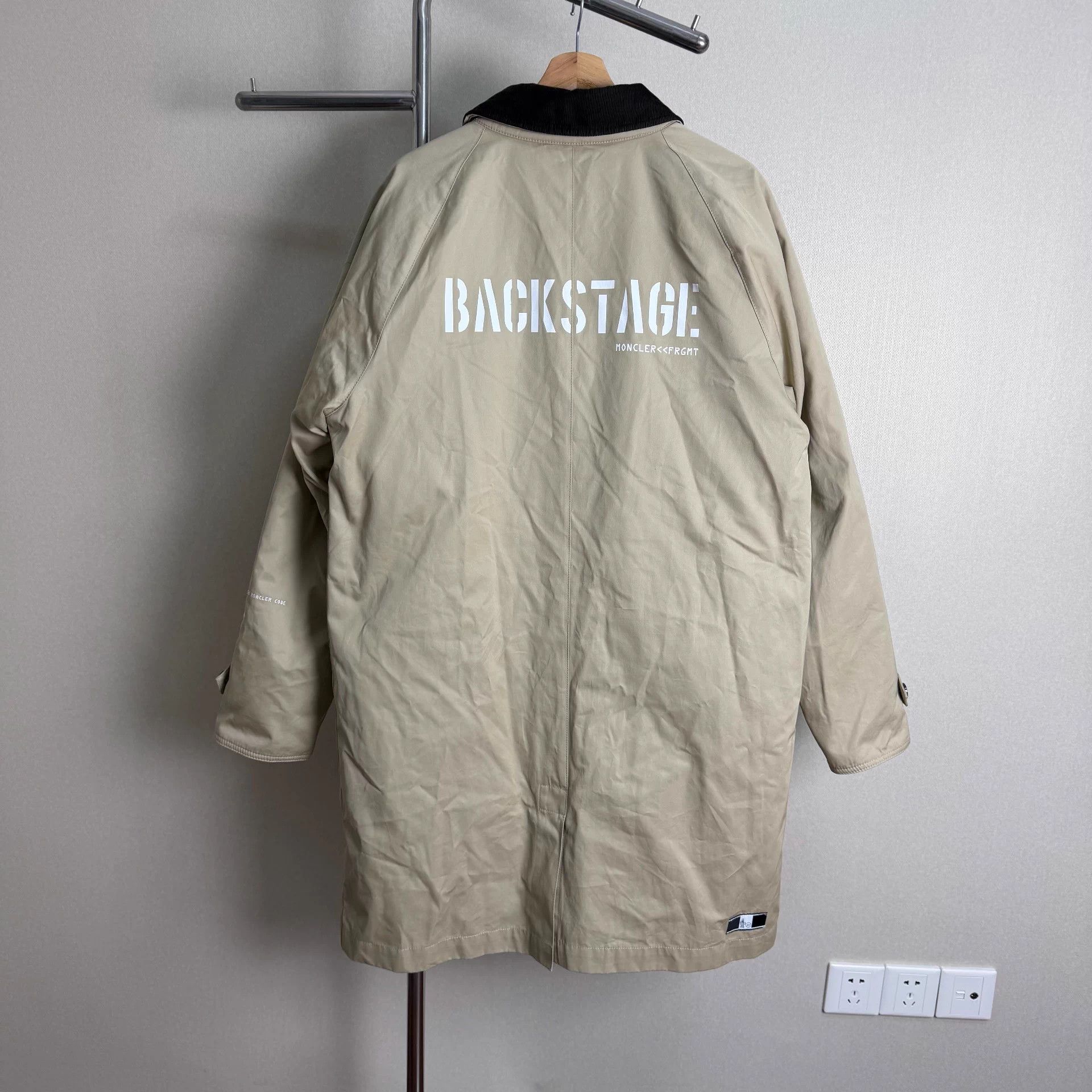 Moncler MONCLER GENIUS x FRGMT colorblock collar logo coat men's 7 Size US XXL / EU 58 / 5 - 2 Thumbnail