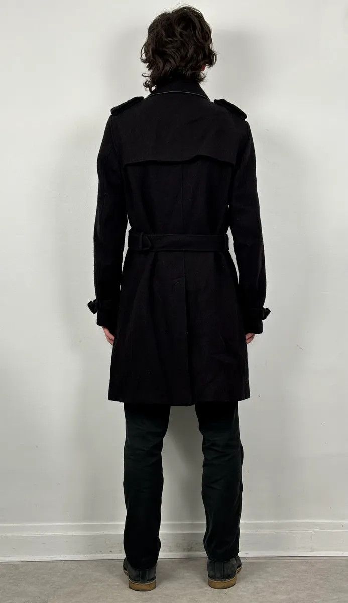 Miu Miu AW2005 Miu Miu Black Wool Double-Breasted Trench Coat Size US M / EU 48-50 / 2 - 3 Thumbnail