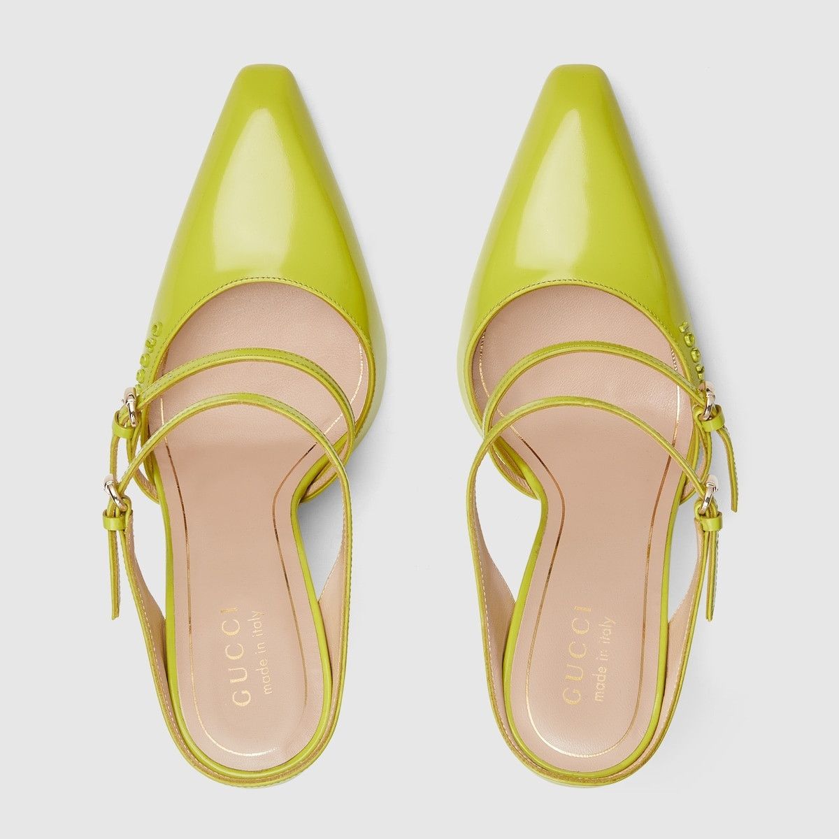 Gucci oc11z1025 Wedge Mules in Green Size US 11 / IT 41 - 5 Thumbnail