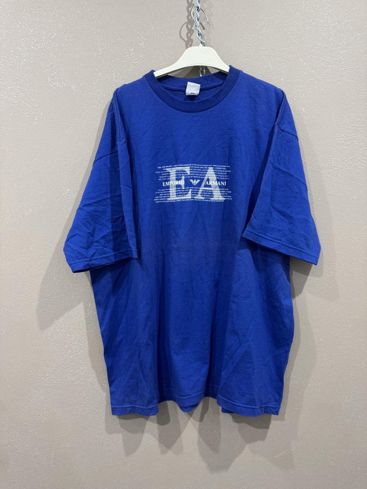 Armani Vintage Emporio Armani Archive T Shirt Luxury Size US XXL / EU 58 / 5 - 1 Thumbnail