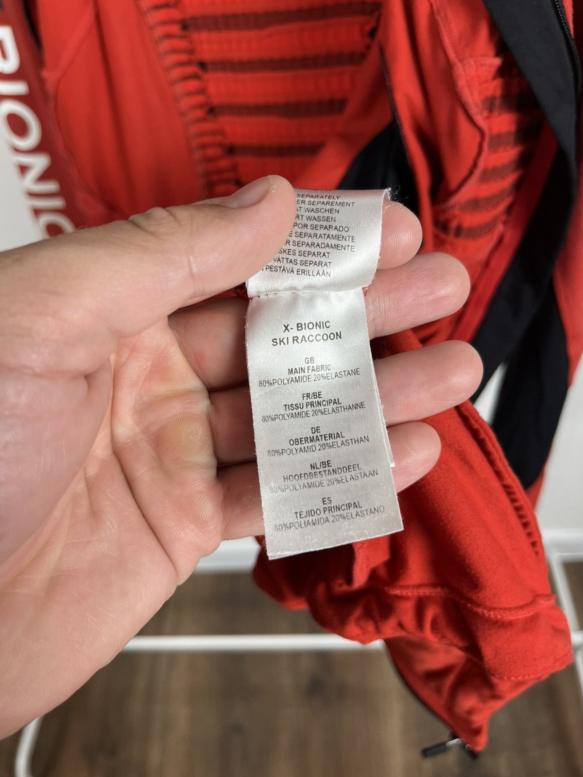 Other X-Bionic Ski Raccoon Full Zip Jacket Red Black Size M Size US M / EU 48-50 / 2 - 11 Thumbnail
