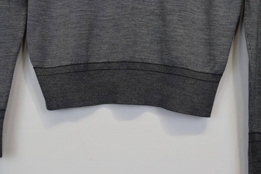 Tom Ford o1rshd1 Q: 2 / Long Sleeve Polo Shirt in Grey Size US S / EU 44-46 / 1 - 6 Thumbnail