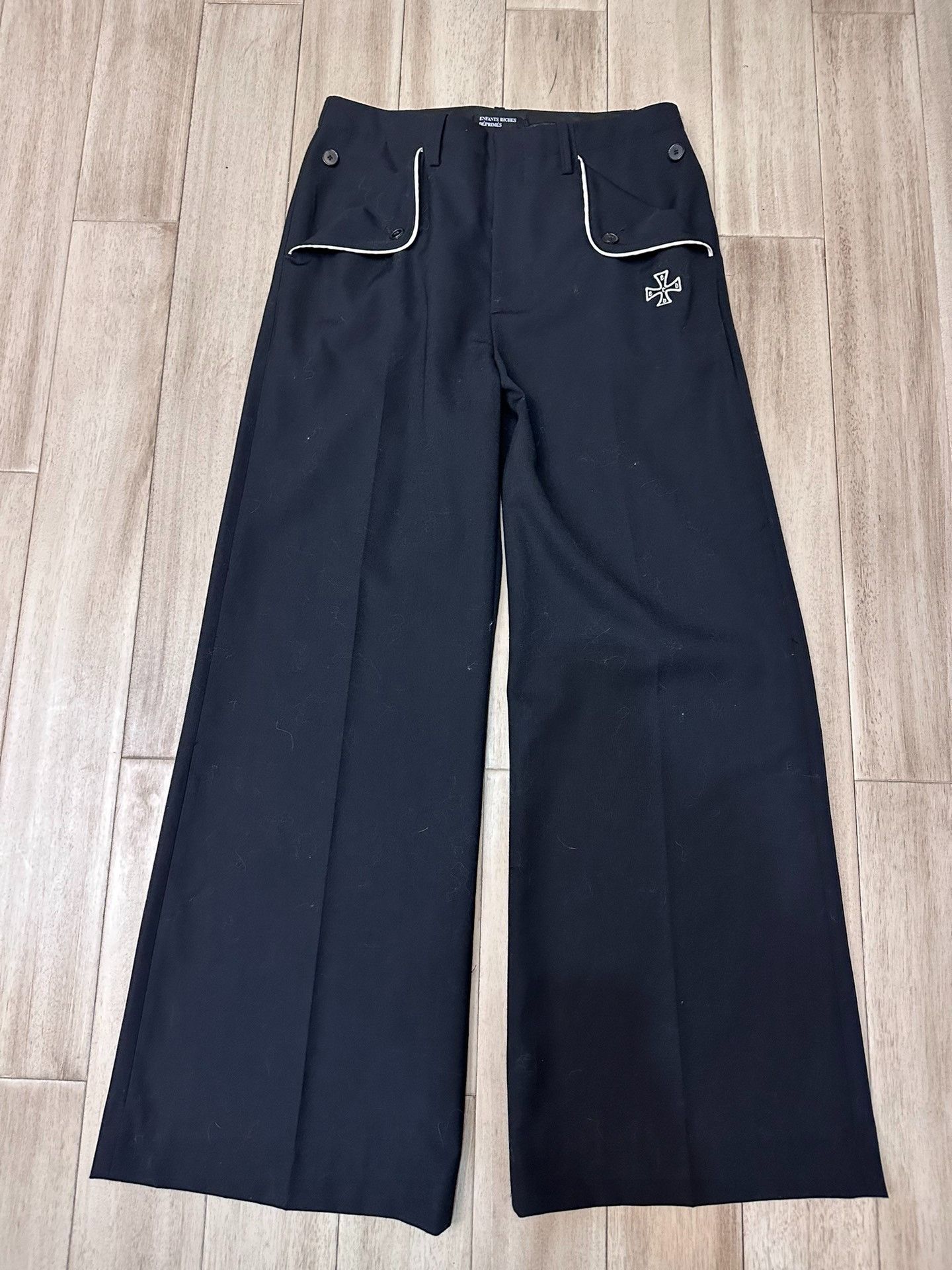 Image of Enfants Riches Deprimes Scout Trousers in Black, Men's (Size 30)