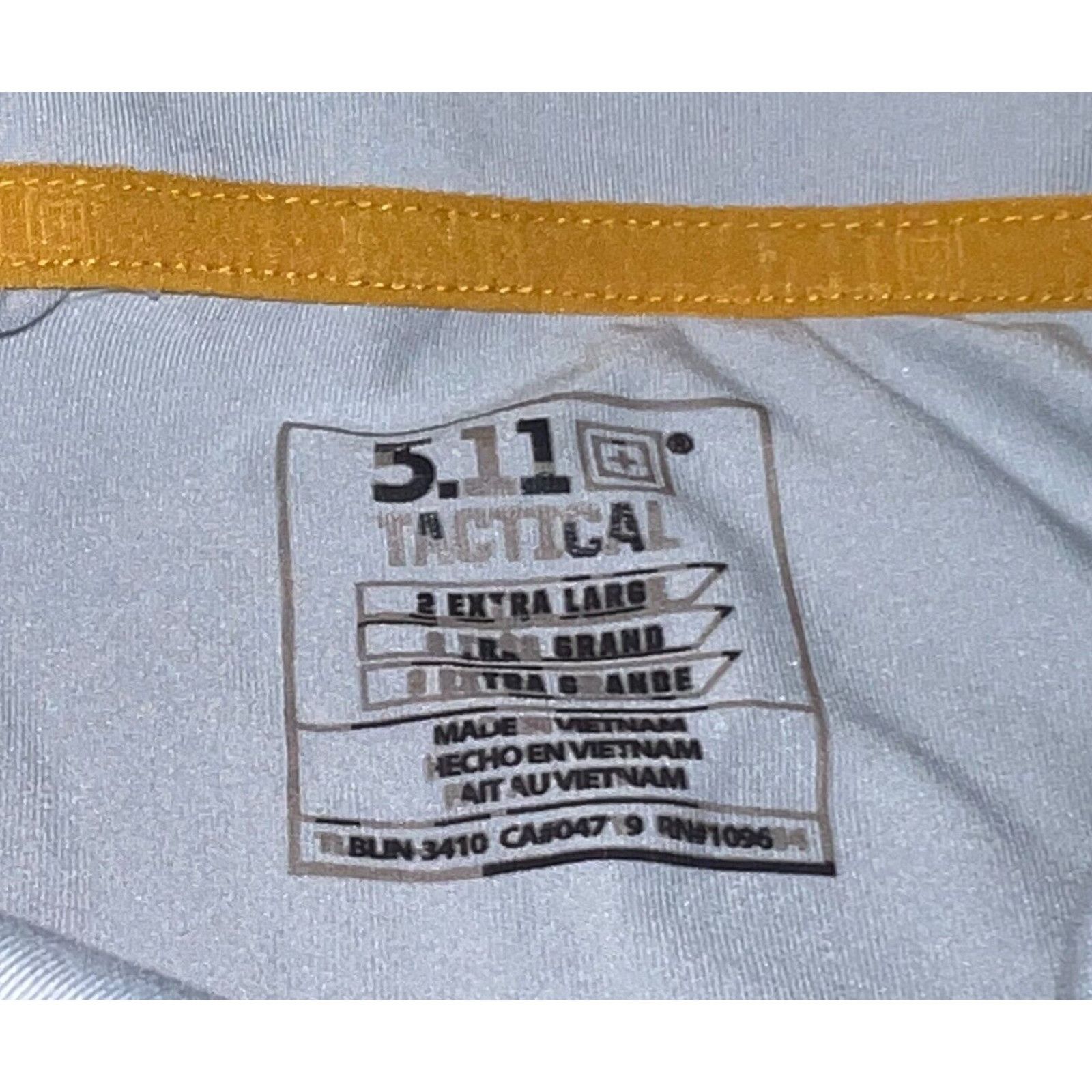5.11 5.11 Tactical Performance Polo Shirt Men's Size 2XL Grey Size US XXL / EU 58 / 5 - 7 Thumbnail