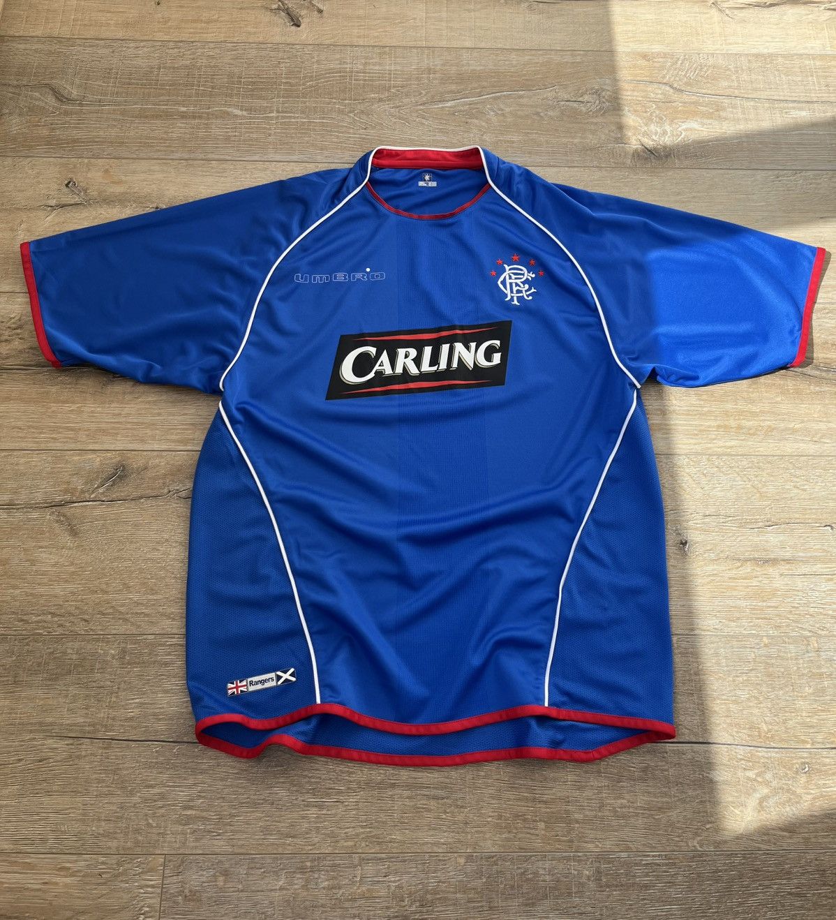 Umbro VINTAGE UMBRO FC RANGERS JERSEY 00S Size US L / EU 52-54 / 3 - 1 Thumbnail