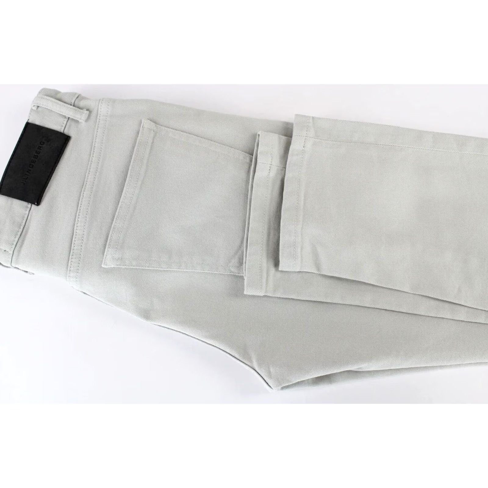 J.Lindeberg J.LINDEBERG Trousers Men W30/L34 Slim Fit Stretch Grey Jay Solid Size US 30 / EU 46 - 5 Thumbnail