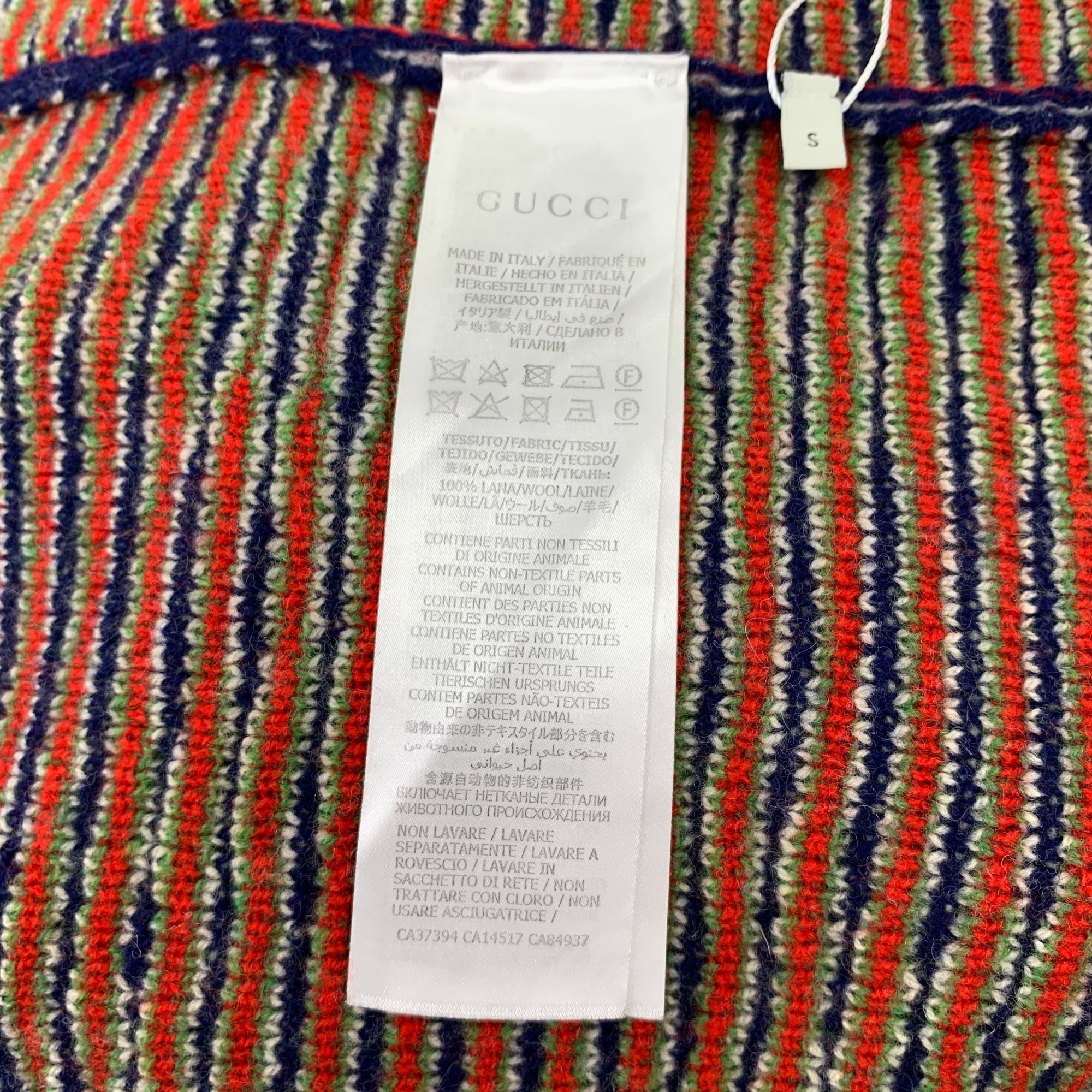 Gucci Gucci Wool & Cashmere Argyle Cardigan Sweater - Size S Size S / US 4 / IT 40 - 5 Thumbnail