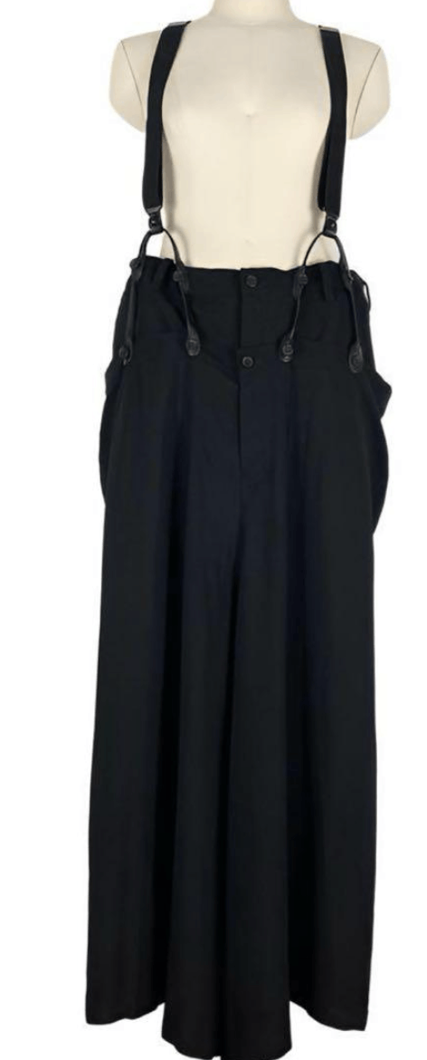 Yohji Yamamoto Yohji Yamamoto - Cu/Ry TWILL 2 PIECE LAYERD PANTS Size 28" / US 6 / IT 42 - 10 Thumbnail