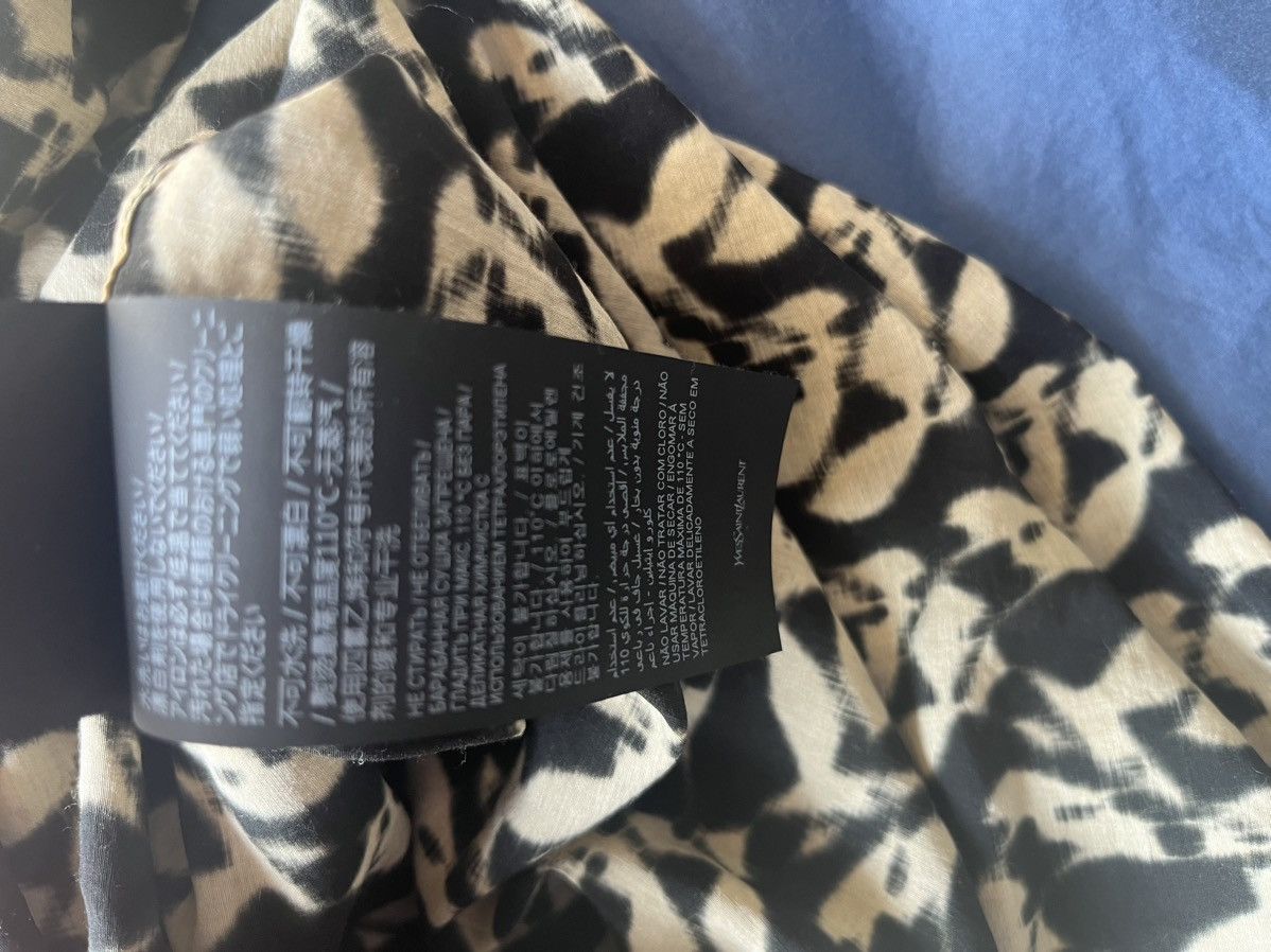 Saint Laurent Paris Abstract print shirt collar size 41 Size US M / EU 48-50 / 2 - 15 Thumbnail