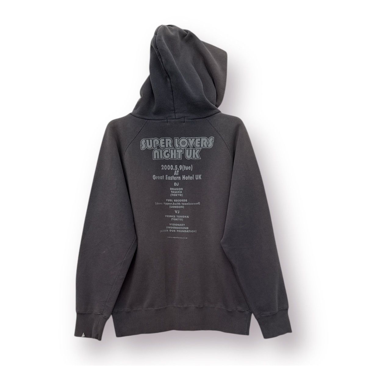 Super Lovers 🔥 Super Lovers Japanese Sunfaded iConic Logo Hoodie Size US S / EU 44-46 / 1 - 8 Thumbnail