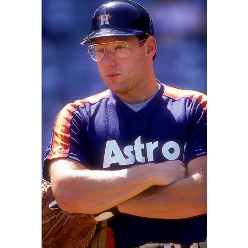 MLB × Starter Houston Astros 80s RAWLINGS jersey XL navy Rainbow MLB vtg Size US XL / EU 56 / 4 - 6 Thumbnail