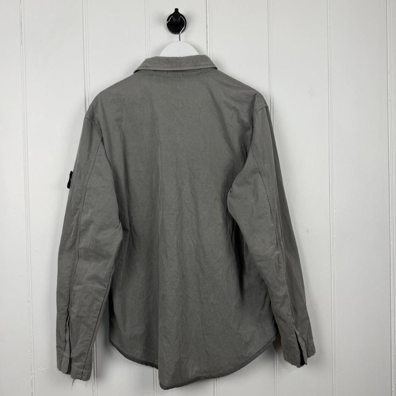 Stone Island Stone Island Brushed Cotton Over Shirt Size US XL / EU 56 / 4 - 2 Thumbnail