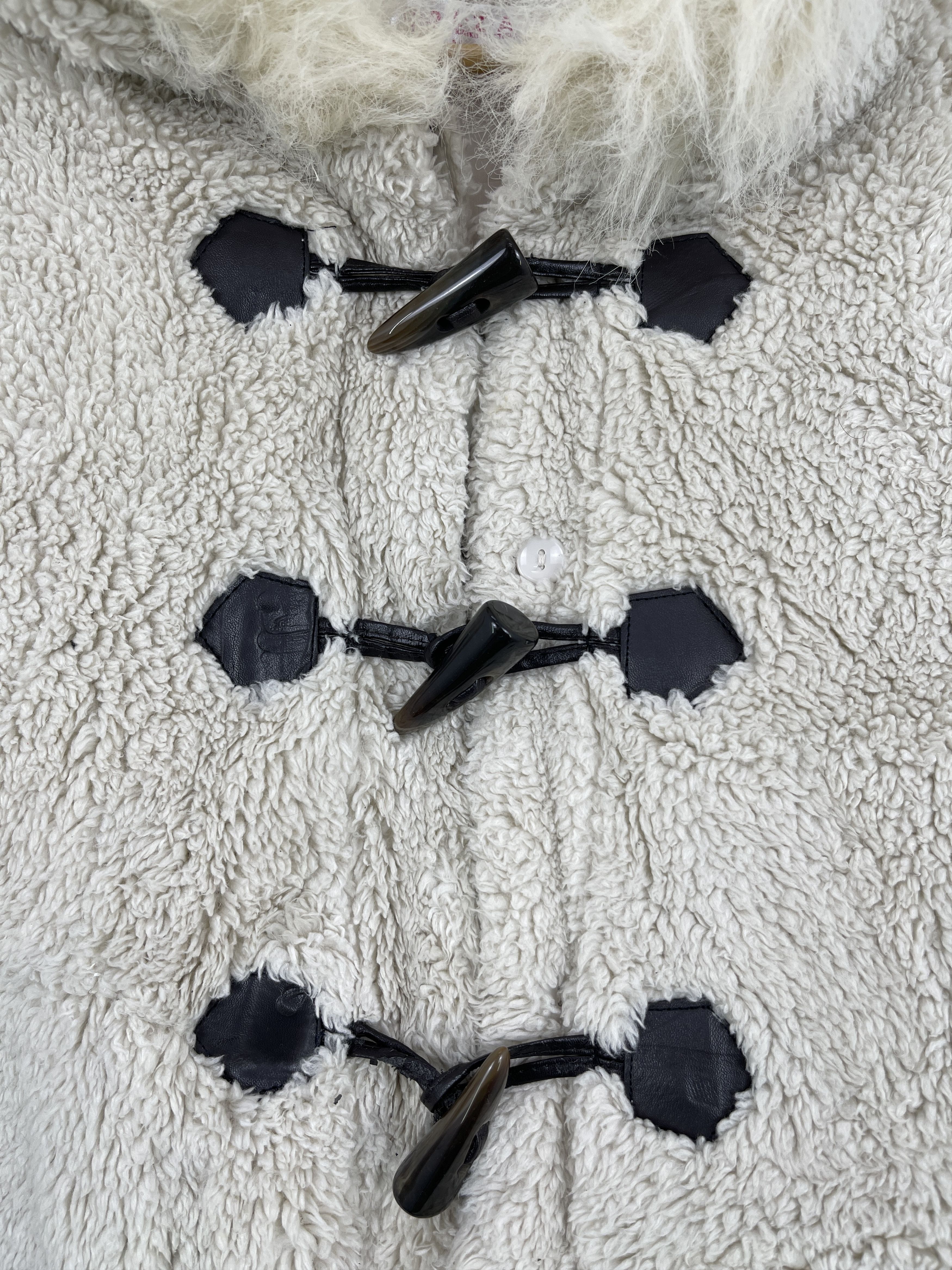 If Six Was Nine Vintage Colza Button Up Sherpa Cloaks And Capes JA0021 Size US M / EU 48-50 / 2 - 7 Thumbnail