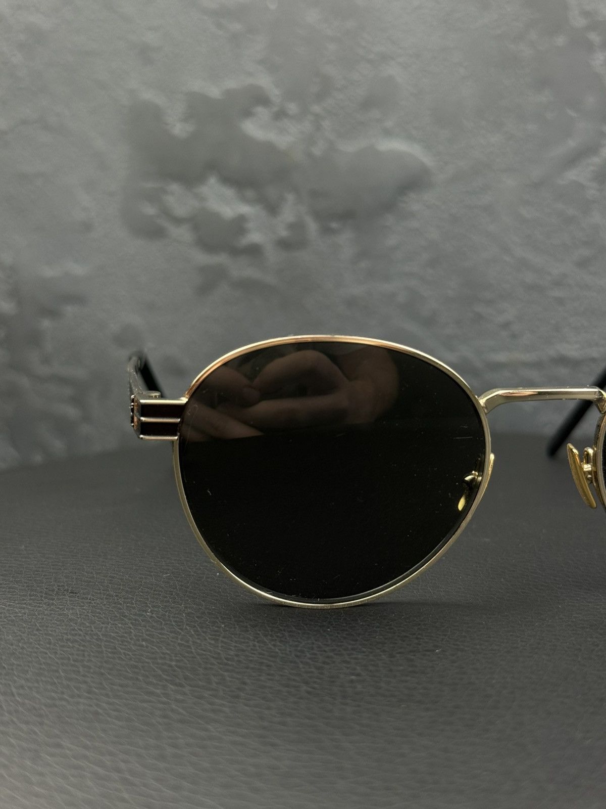 Saint Laurent Paris SAINT LAURENT Sunglasses SL M62 003 Gold/Gray Size ONE SIZE - 5 Thumbnail