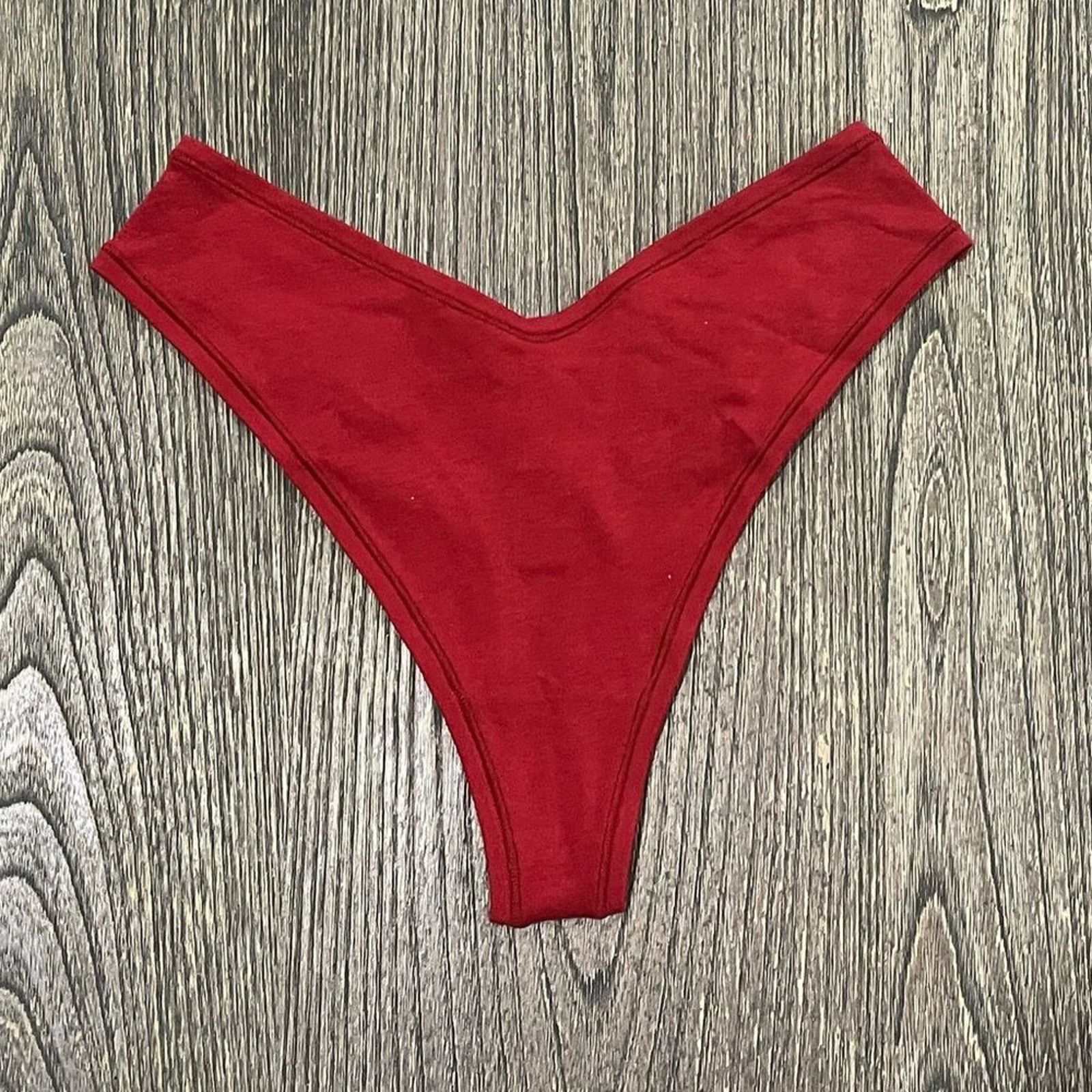 SKIMS NWOT Skims Swim Signature Cheeky V Bikini Bottom Size S Size ONE SIZE - 3 Thumbnail
