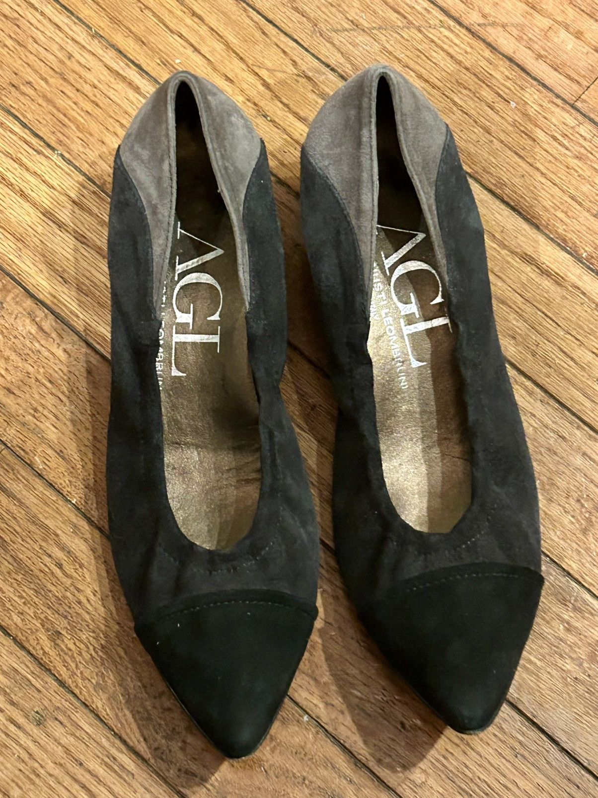 AGL AGL Slip-On Ballet Low Heel Size US 8.5 / IT 38.5 - 2 Thumbnail