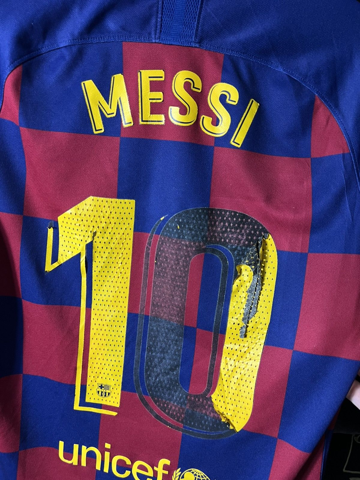 Nike ⚽️🔴🔵 Messi 10 FC Barcelona NIKE Jersey Long Sleeve Dri-Fit Size US S / EU 44-46 / 1 - 18 Thumbnail