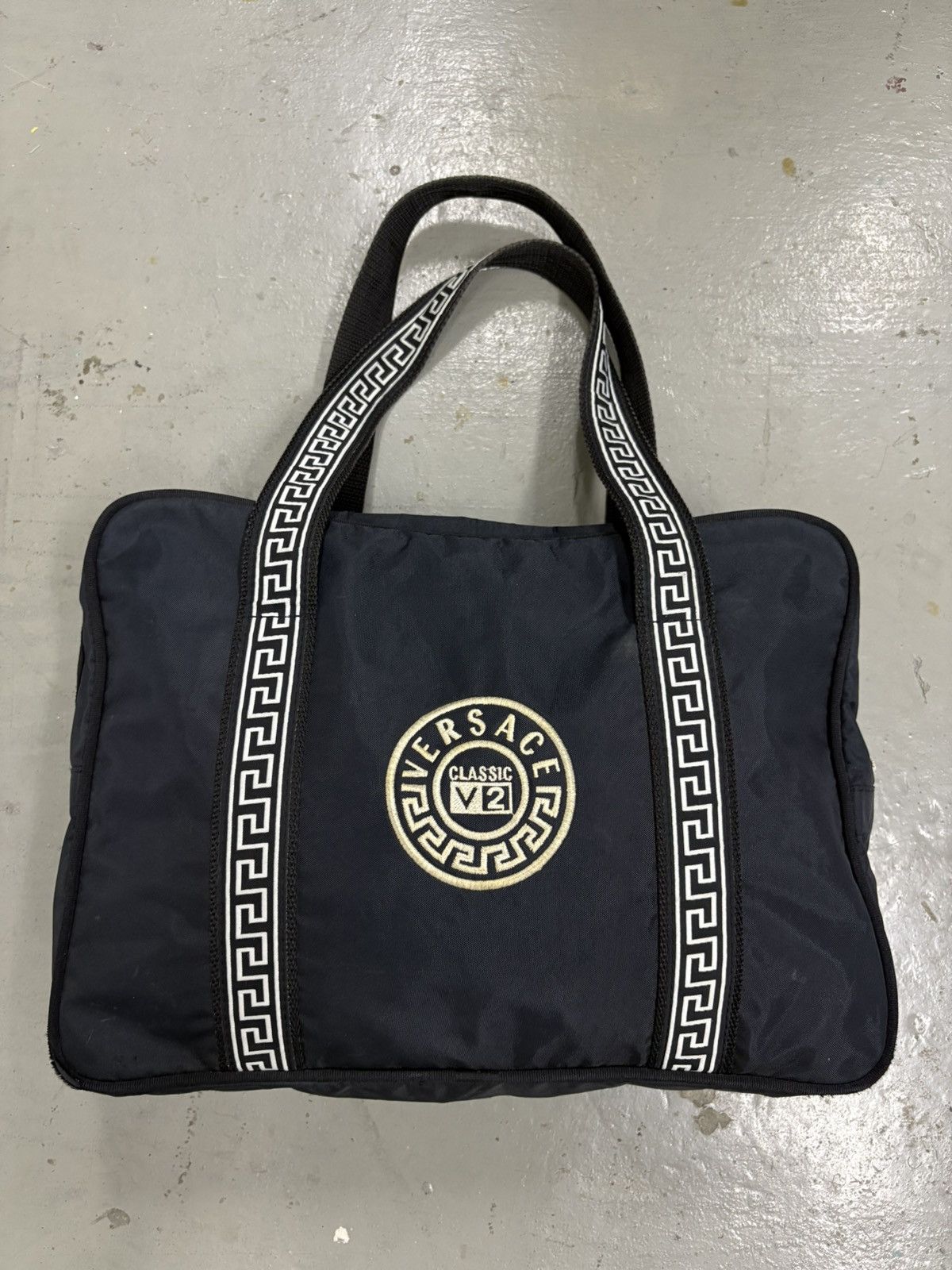Versace Vintage Versace Classic V2 Duffel Bag travel handbag Size ONE SIZE - 6 Thumbnail