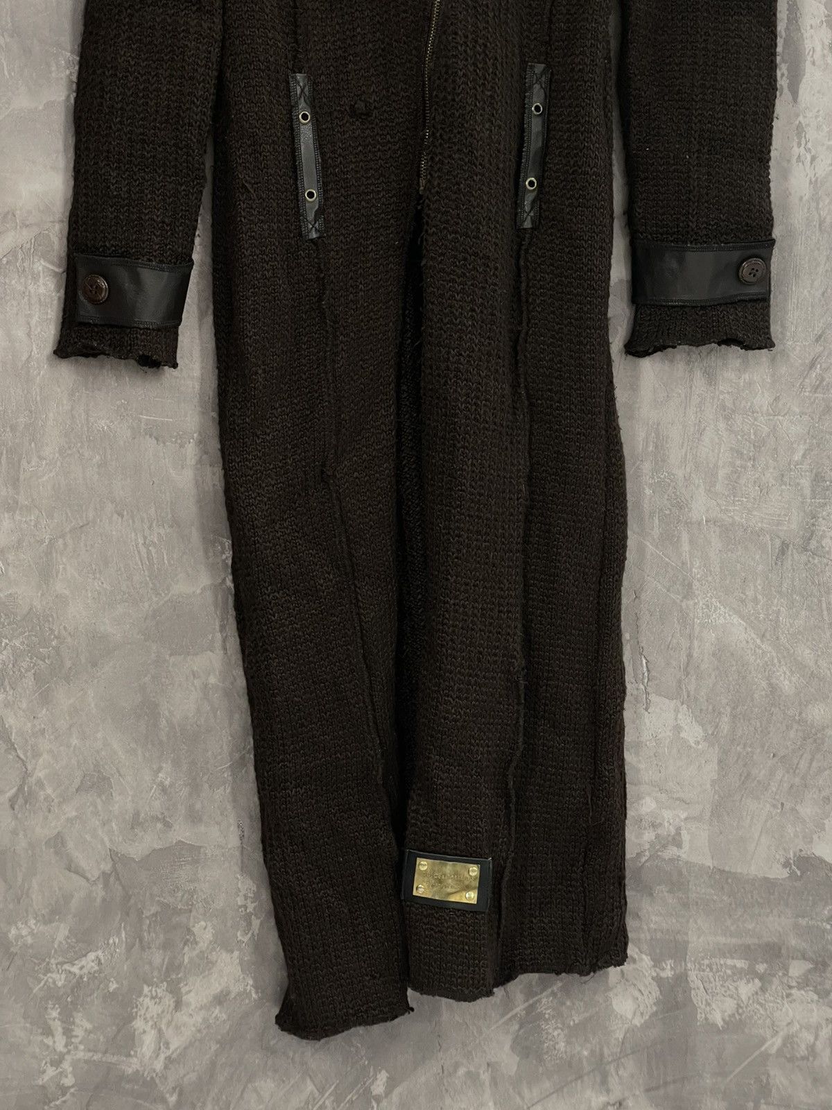 Dolce & Gabbana × If Six Was Nine × Japanese Brand Vintage D&G Dolce & Gabbana Long Faux Fur Y2K Sweater Size L / US 10 / IT 46 - 3 Thumbnail