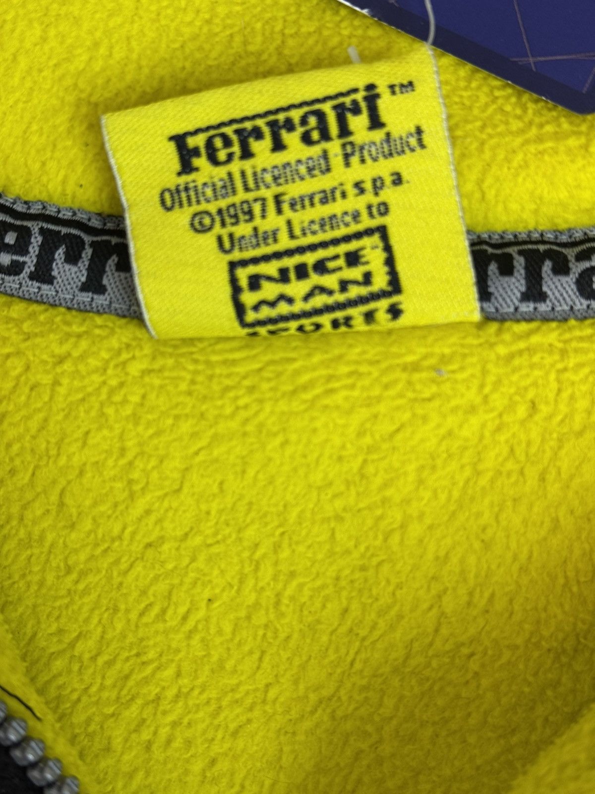 Ferrari 1997 Ferrari Fleece Racing Polar Pullover Vintage 90s F1 Size US XL / EU 56 / 4 - 4 Thumbnail
