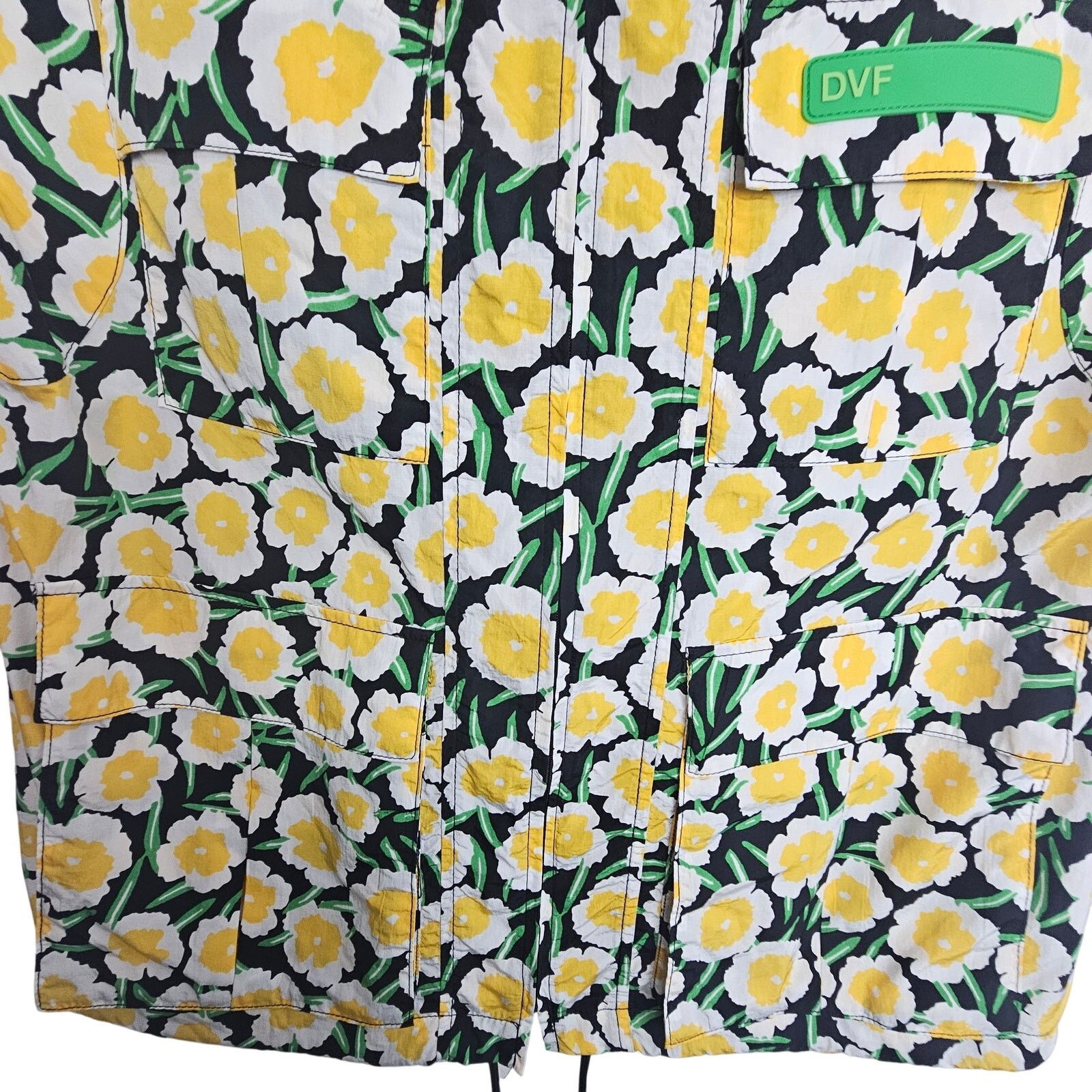 Diane von Furstenberg Diane von Furstenberg x Target Womens Packable Poppy Hooded Size XXS / US 00 / IT 34 - 4 Thumbnail