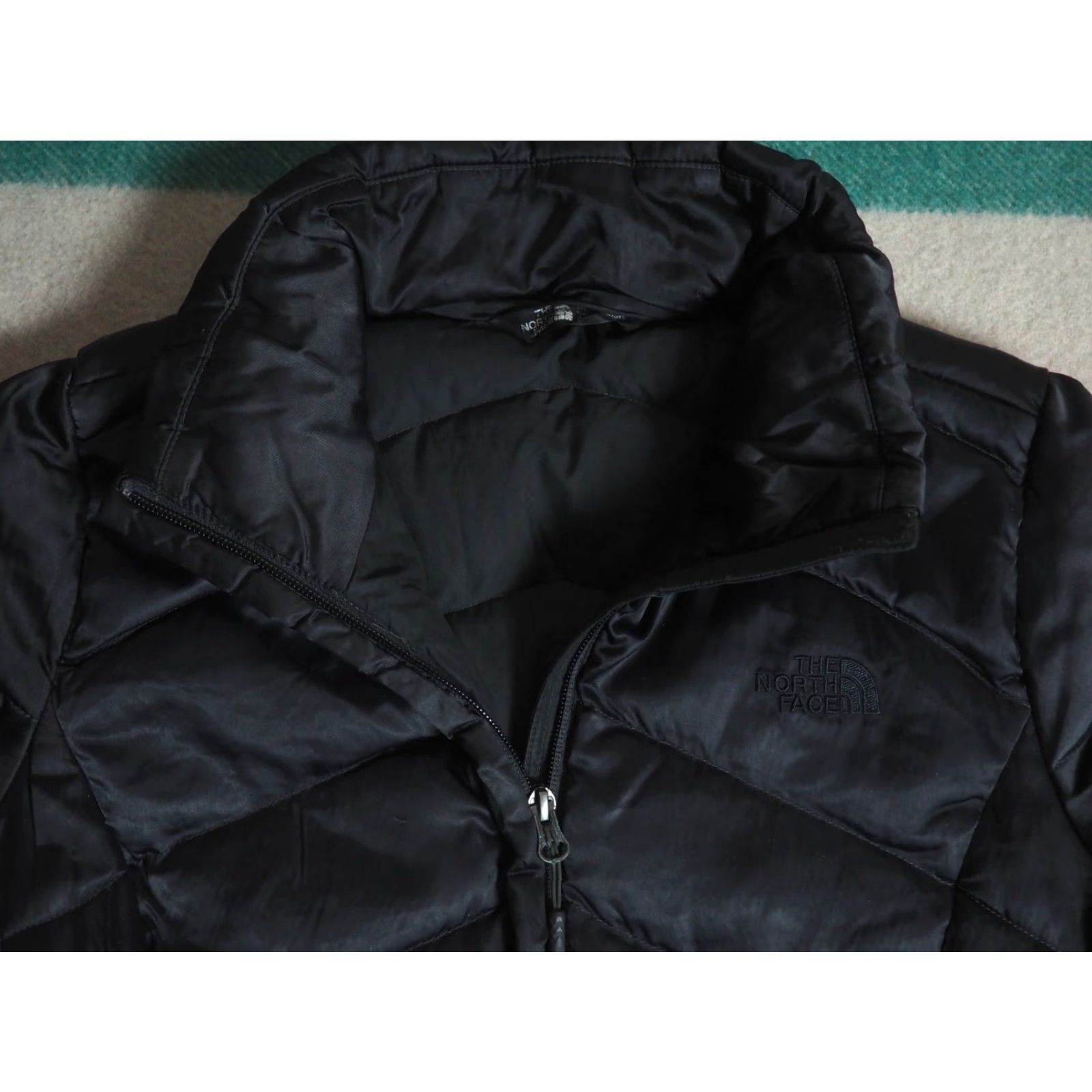 The North Face The North Face TNF 550 Goose Down Black Zip Outdoor Puffer Jacket Womens M Size M / US 6-8 / IT 42-44 - 3 Thumbnail