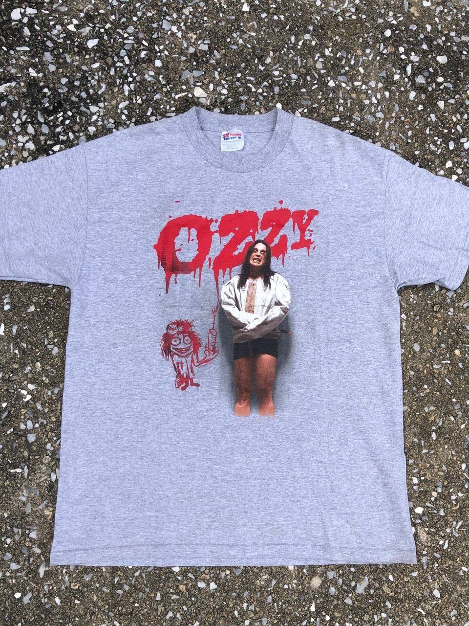 Ozzy Osbourne 90s OZZY OSBOURNE RARE🦾 Size US L / EU 52-54 / 3 - 3 Thumbnail