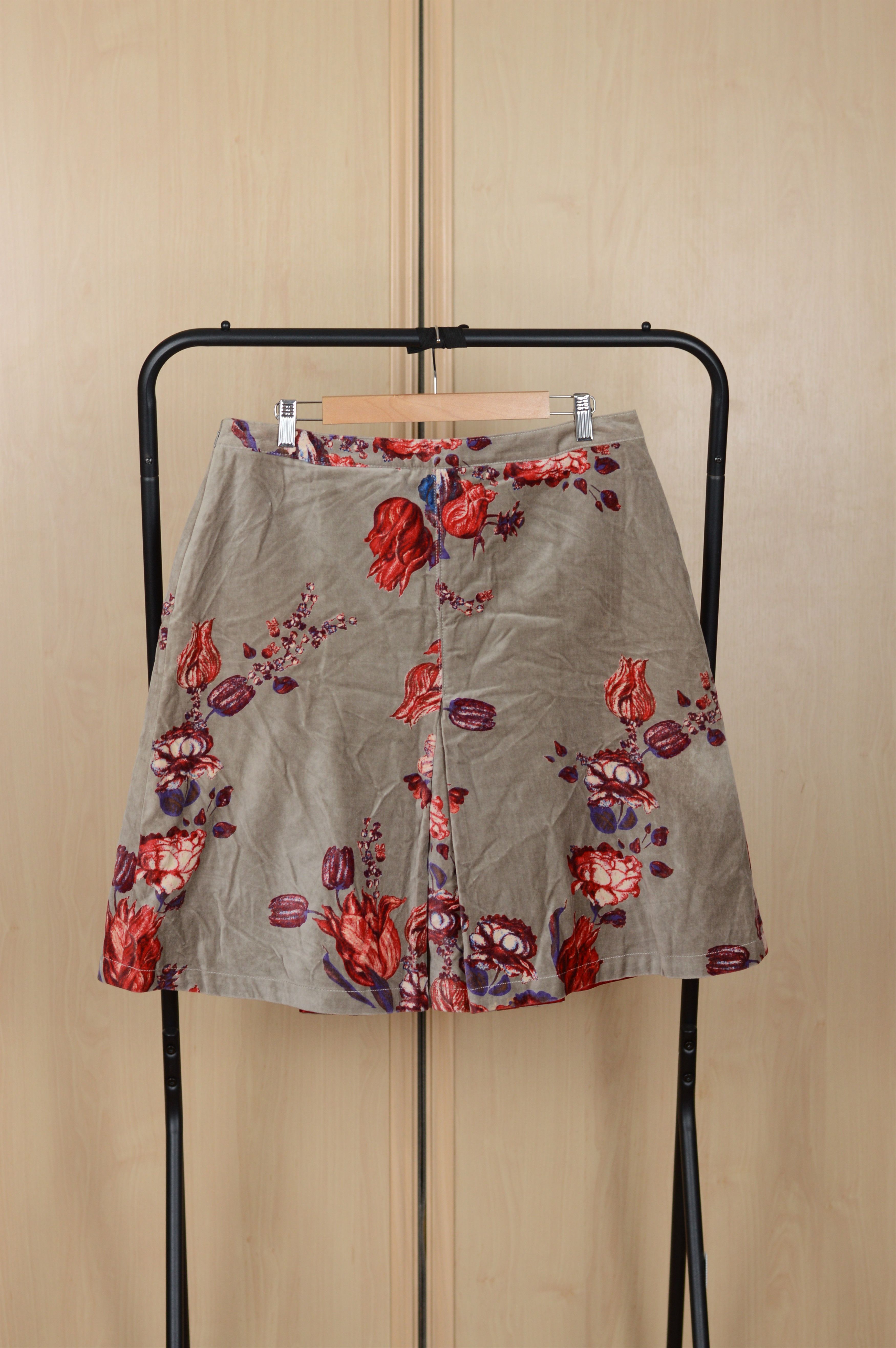 Oilily Oilily Flower Print Cotton Midi Skirt Size 30" / US 8 / IT 44 - 3 Thumbnail