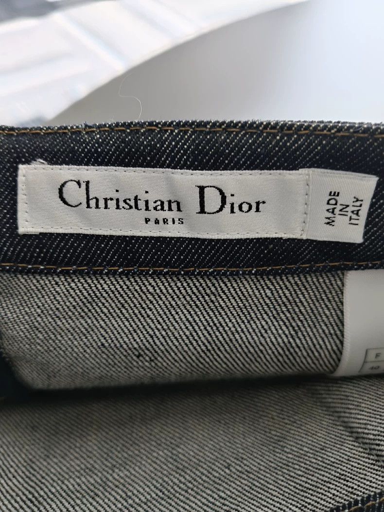 Dior Dior Rhinestone patterned denim skirt 2504-Nextarrow Size 26" / US 2 / IT 38 - 3 Thumbnail