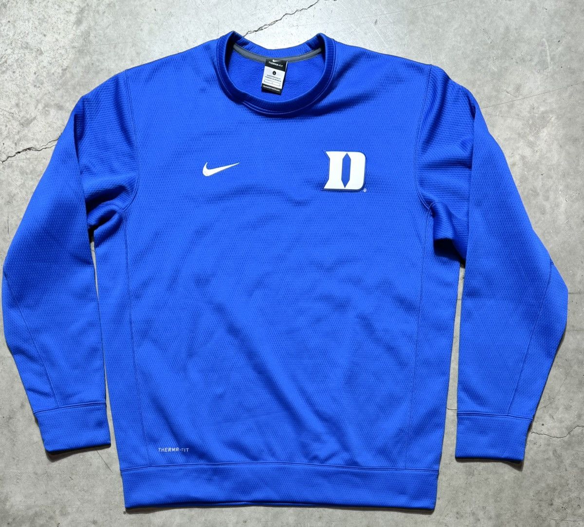 Nike Nike Therma-Fit Duke Blue Devils Sweatshirt sz L Size US L / EU 52-54 / 3 - 1 Thumbnail