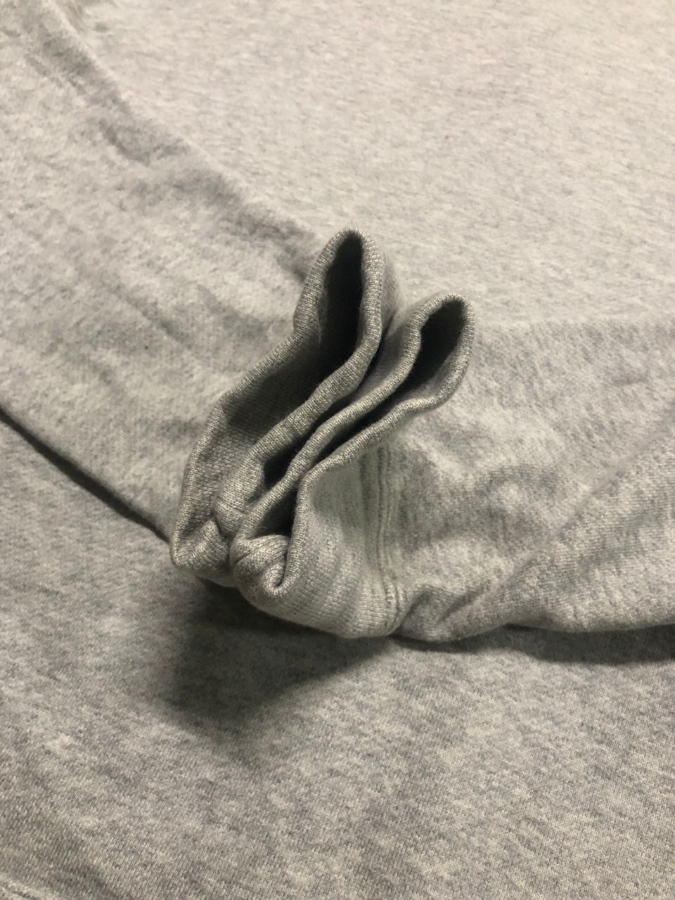 Comme des Garcons PLAY Comme Des Garcons Play Hoodie Fullover Grey AD2012 Size US M / EU 48-50 / 2 - 12 Thumbnail
