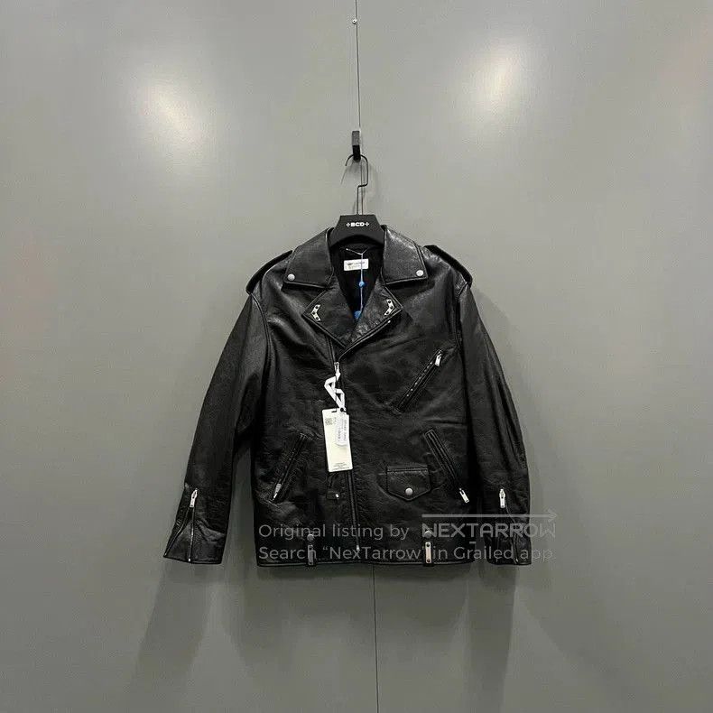 Saint Laurent Paris Saint Laurent Multi-Zipper Leather Biker Jacket Size US XS / EU 42 / 0 - 1 Thumbnail