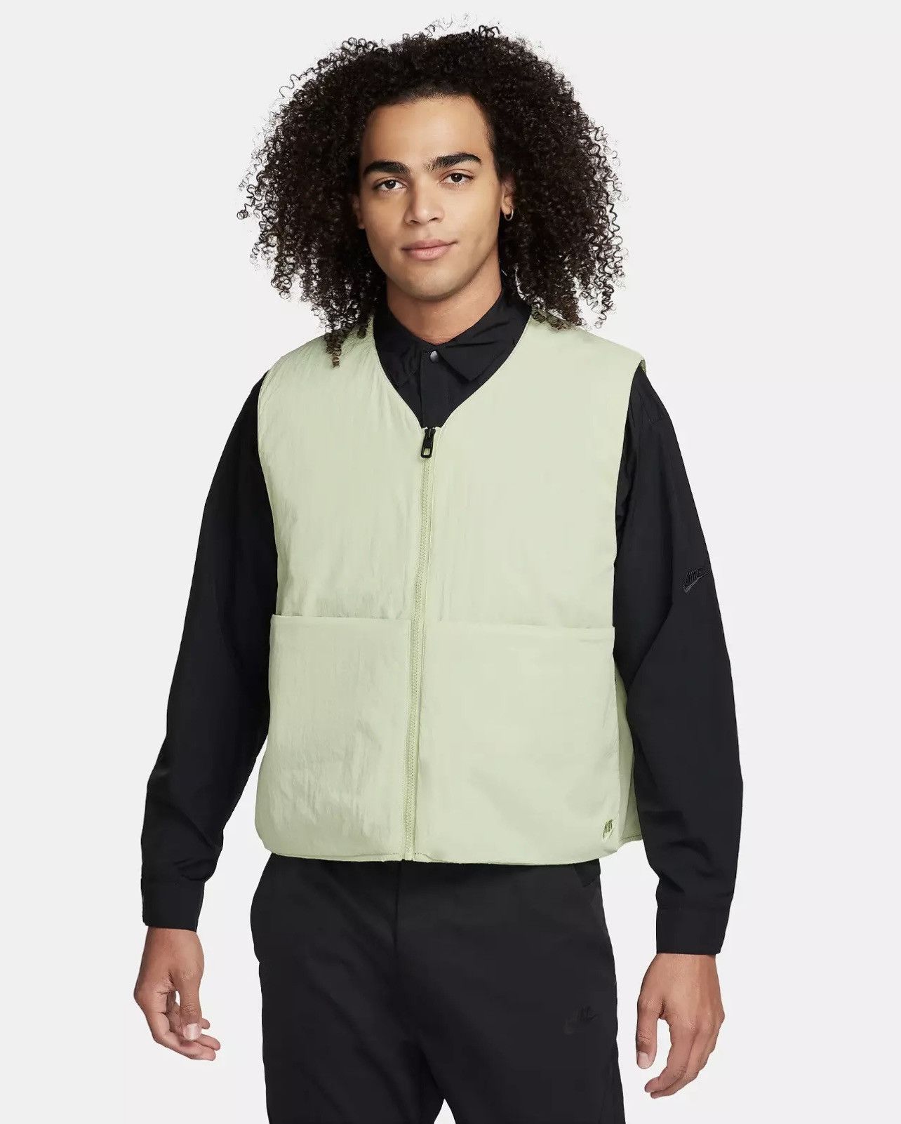 Nike Nike Sportswear Tech Pack ADV Forward-Lined Vest Olive Aura Size US XL / EU 56 / 4 - 1 Thumbnail