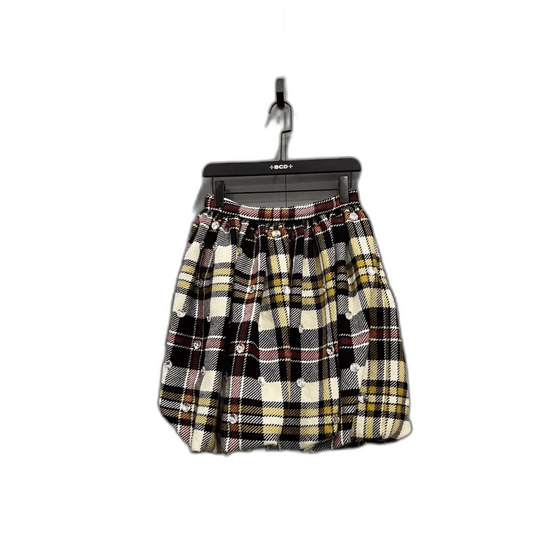 Miu Miu Miu Miu Diamond Checkered Skirt Size 38 Size 38" / US 16 / IT 52 - 1 Thumbnail