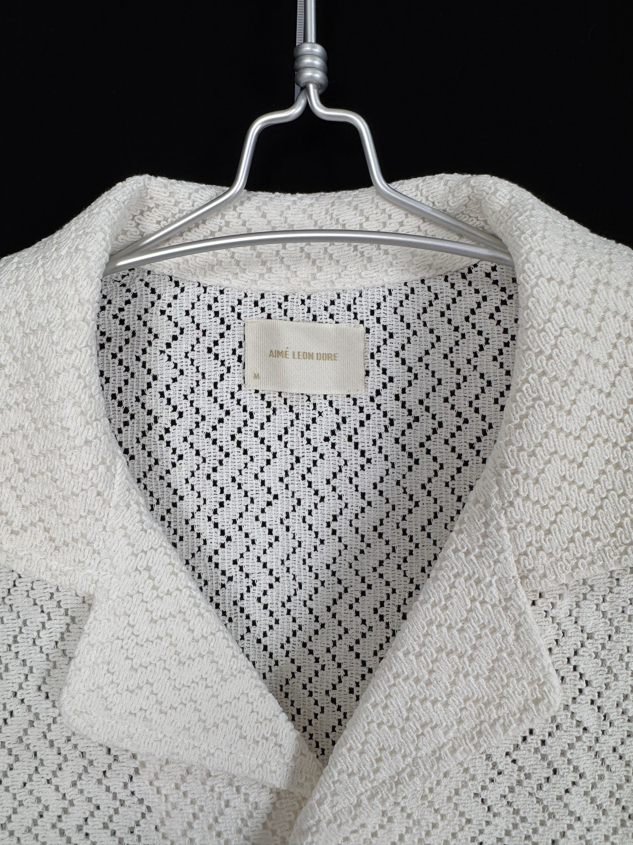 UNWORN* Aime Leon Dore Rico Shirt Cream SS22 SIZE M