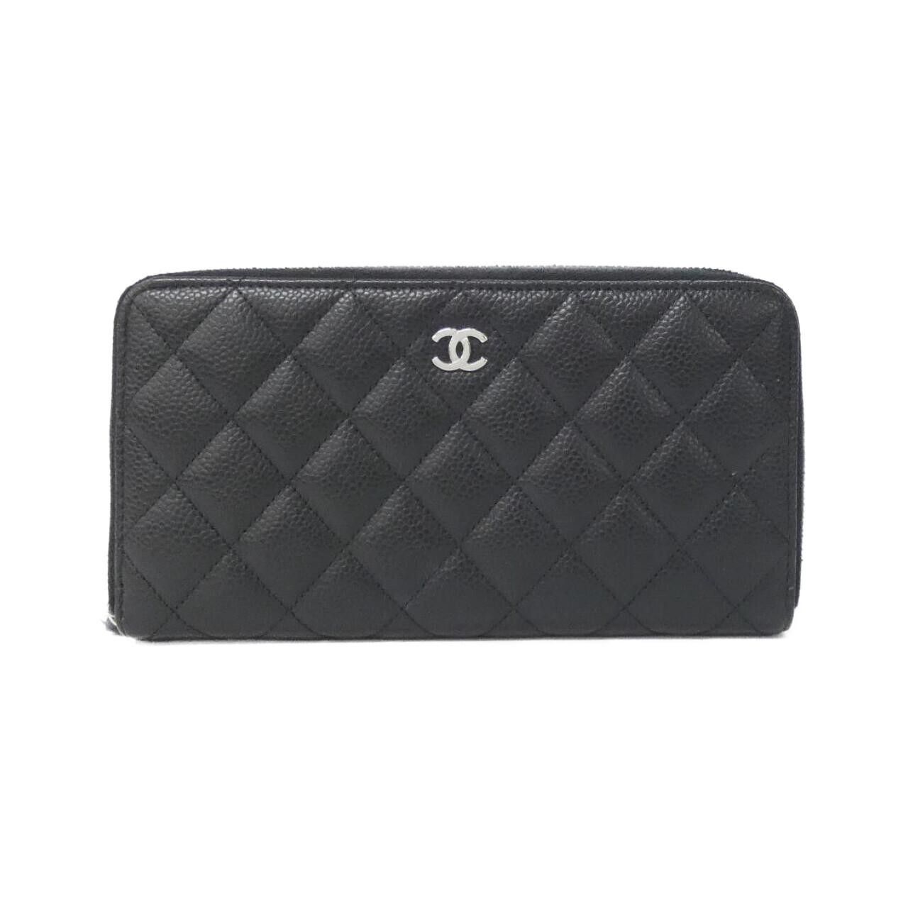 Chanel Chanel Chanel Timeless Classic Line Grained Calfskin Long Wallet Leather Long Wallet AP0242 DUTY FREE for USA Size ONE SIZE - 1 Thumbnail