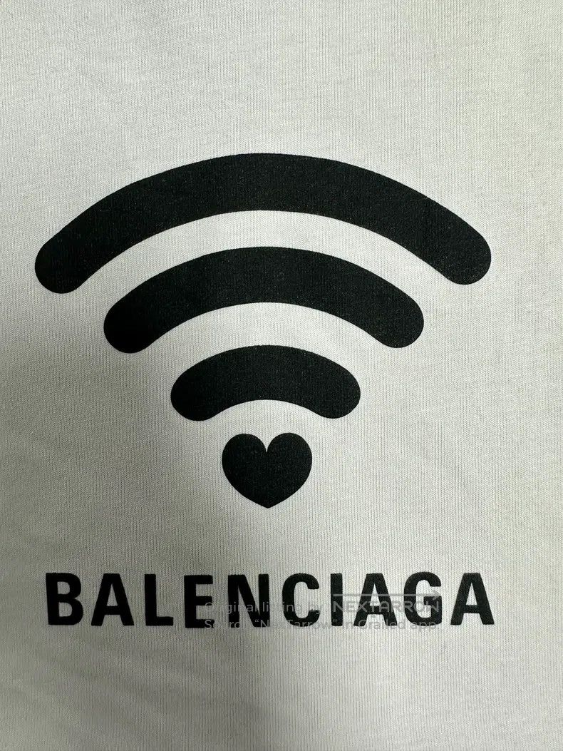Balenciaga Balenciaga Letter Printed Short Sleeve Crewneck Top Size US XS / EU 42 / 0 - 3 Thumbnail