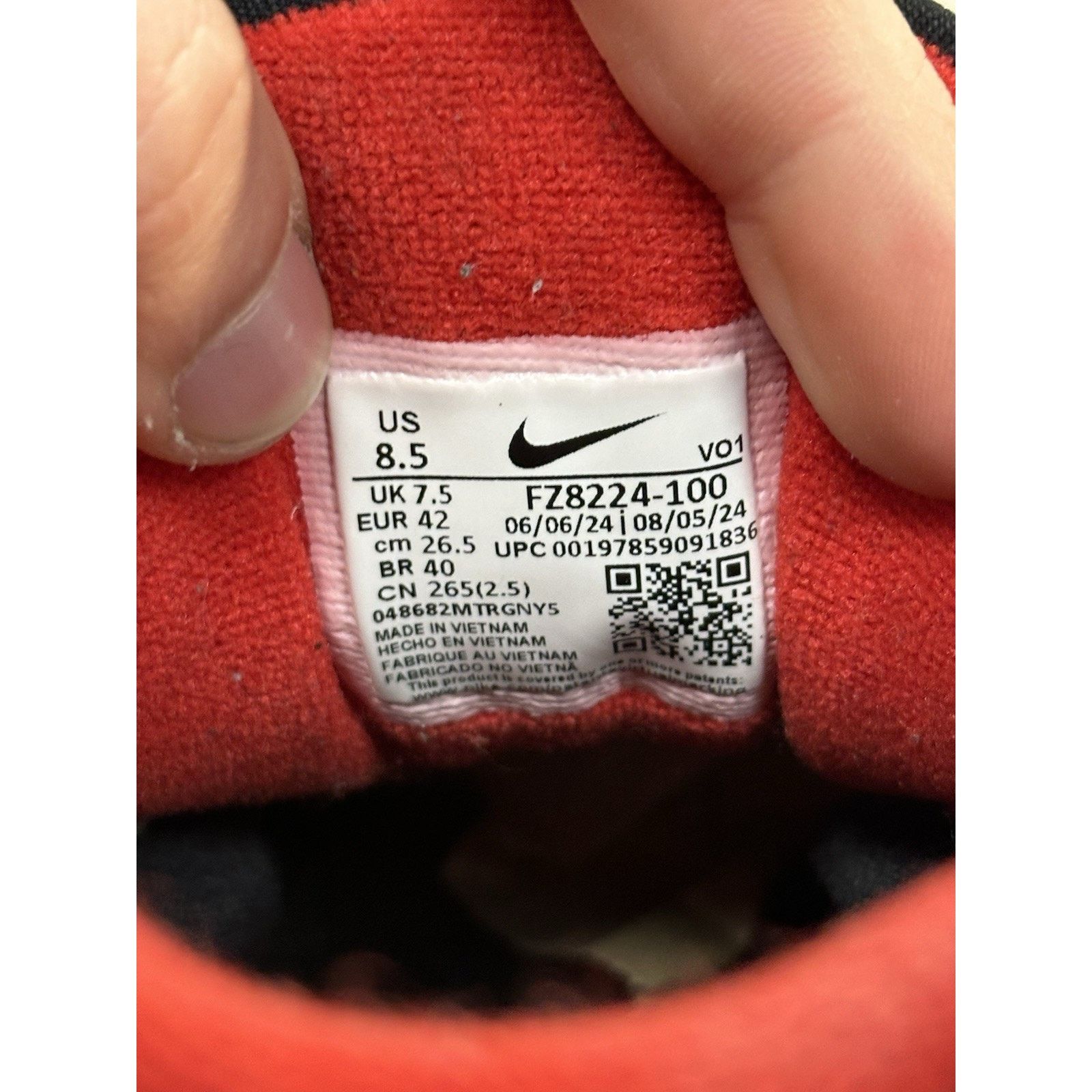 Nike Nike Air Diamond Turf 49ers 2025 - Size 8.5 Size US 8.5 / EU 41-42 - 7 Thumbnail