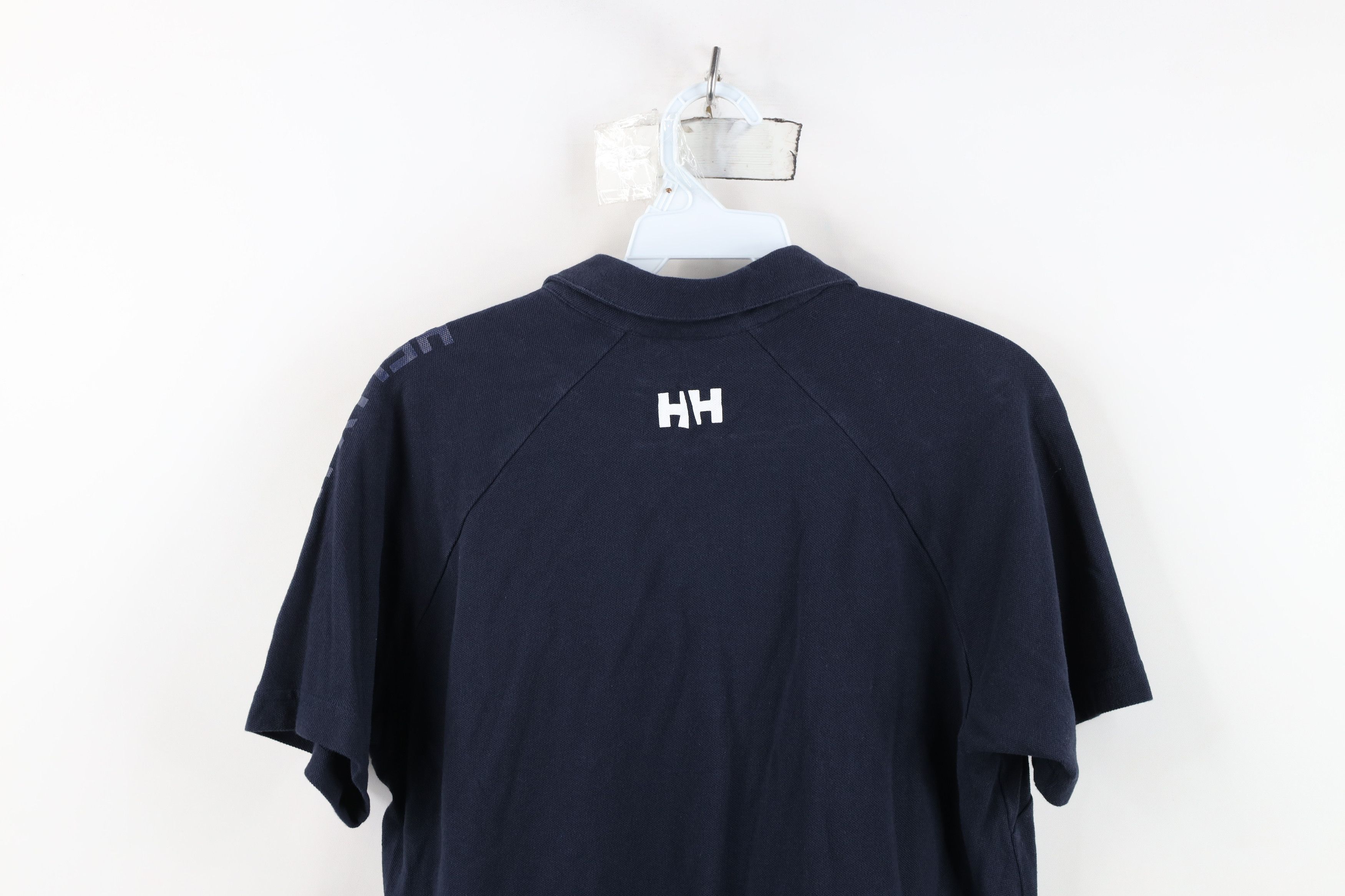 Helly Hansen Vintage Helly Hansen Spell Sailing Collared Polo Shirt Blue Size US M / EU 48-50 / 2 - 12 Thumbnail