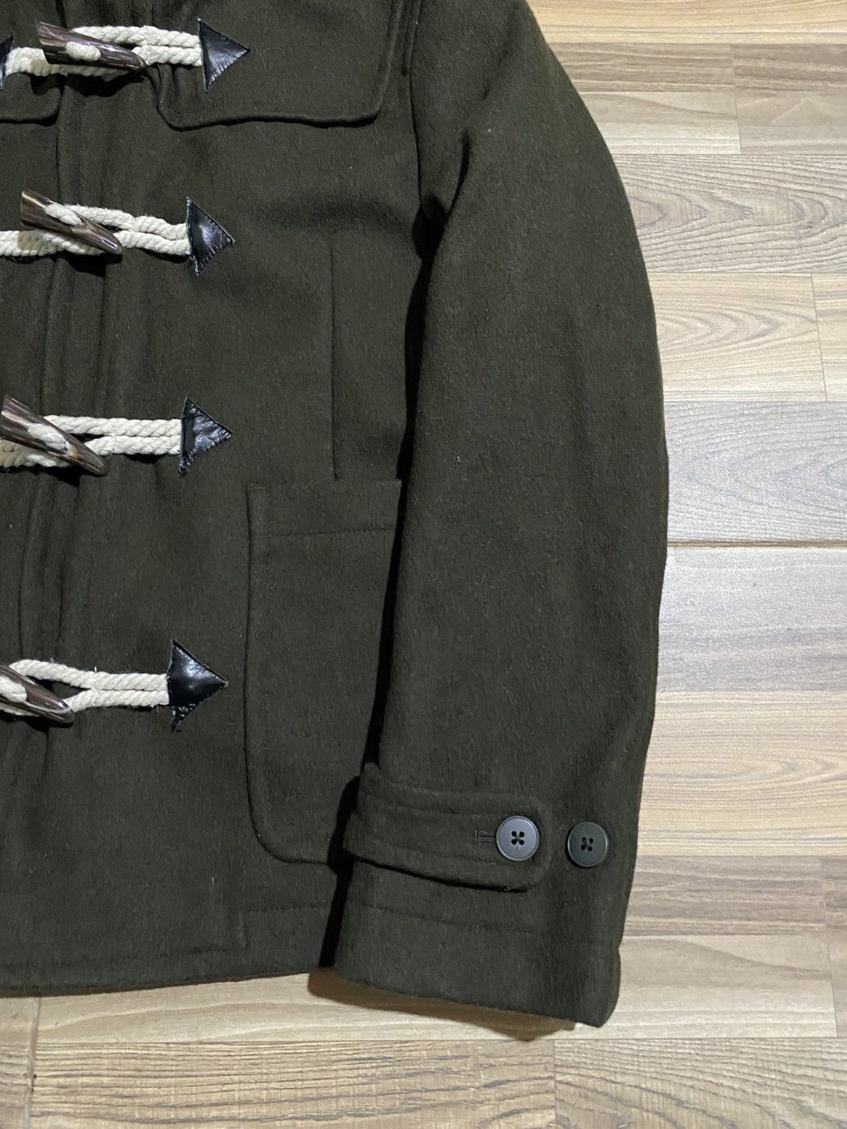 Tete Homme KAZUTAKA KATOH TETE DUE HOMME DUFFLE WOOL JACKET Size US M / EU 48-50 / 2 - 4 Thumbnail