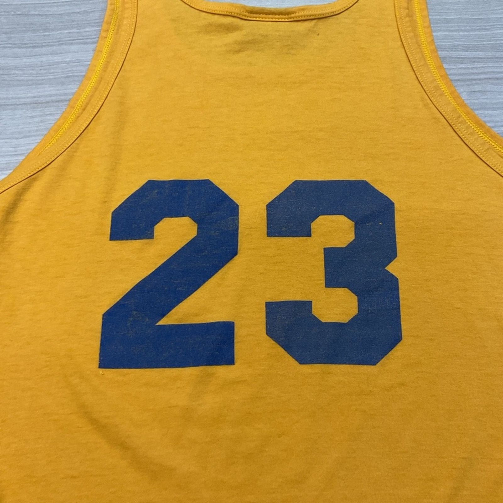 Jansport Vintage #23 JanSport Yellow Tank Top Size US XL / EU 56 / 4 - 5 Thumbnail