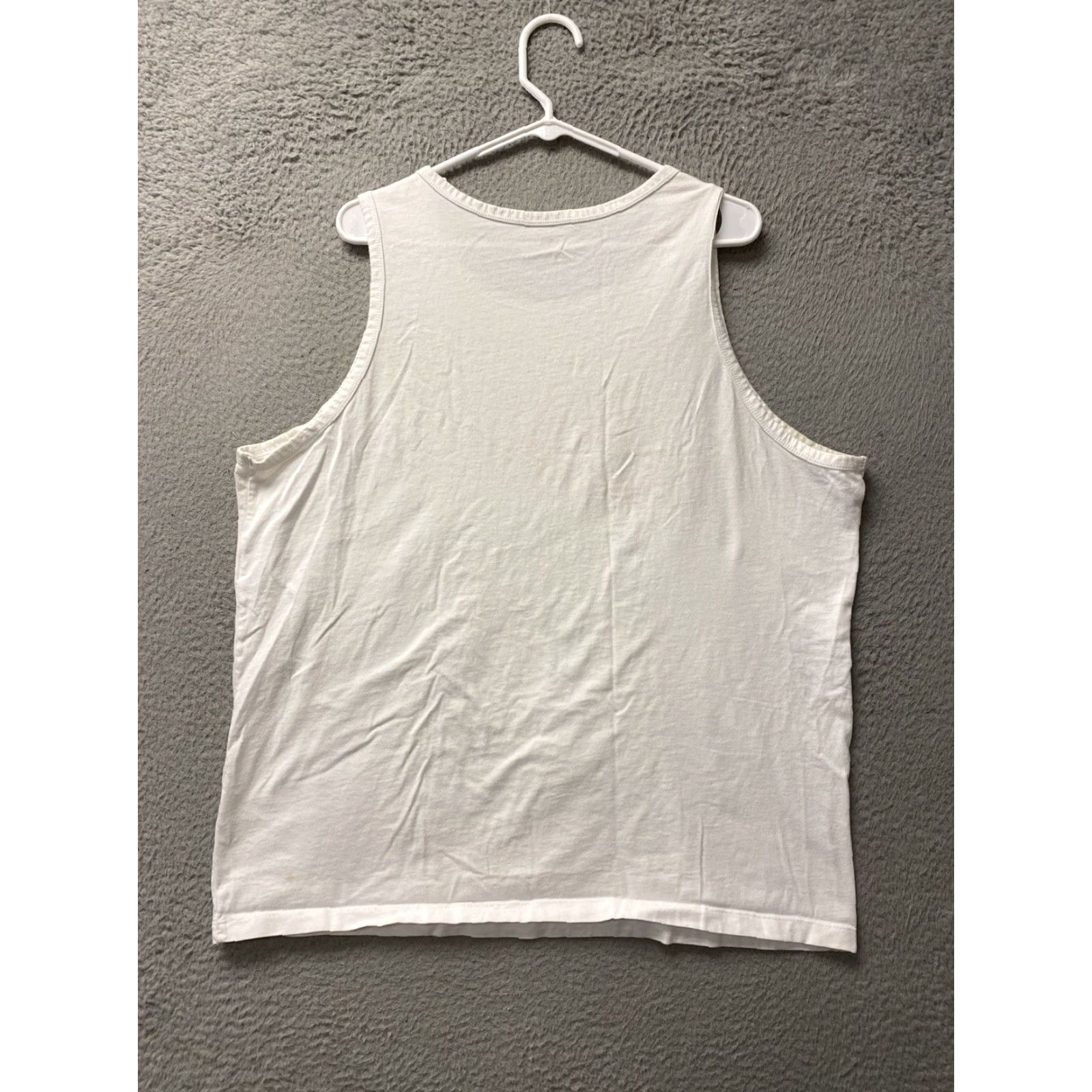 Nike VINTAGE Nike Tank Top Shirt Unisex Adults XL White Sleeveless Scoop Neck Activewear 2000s Size XL / US 12-14 / IT 48-50 - 7 Thumbnail