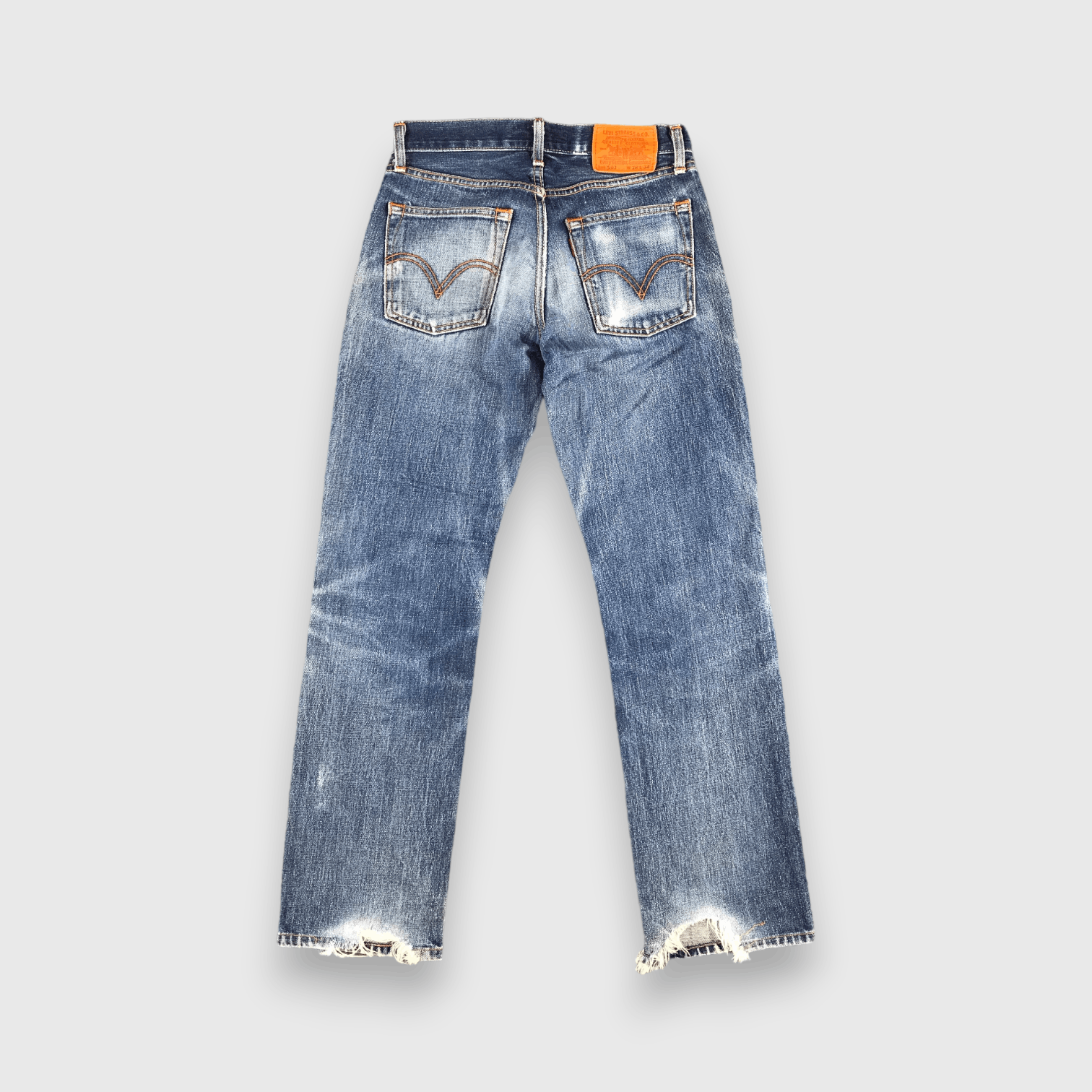 Levi's Vintage Blue Wash Levis 502 Jeans-J1861 Size US 29 - 2 Thumbnail
